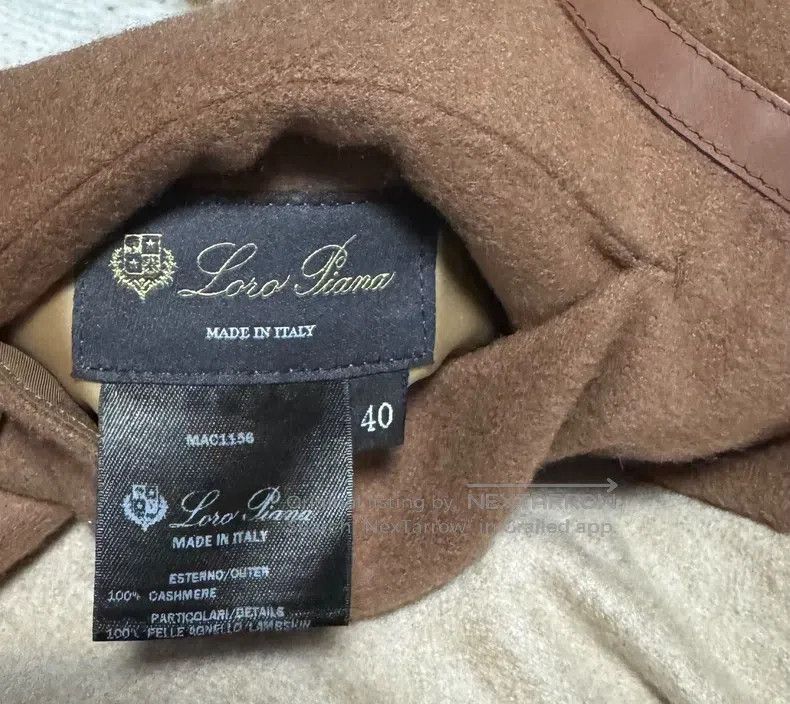 Loro Piana LORO PIANA Double-Sided Cashmere Hooded Leather Patch Jack Size XS / US 0-2 / IT 36-38 - 7 Thumbnail
