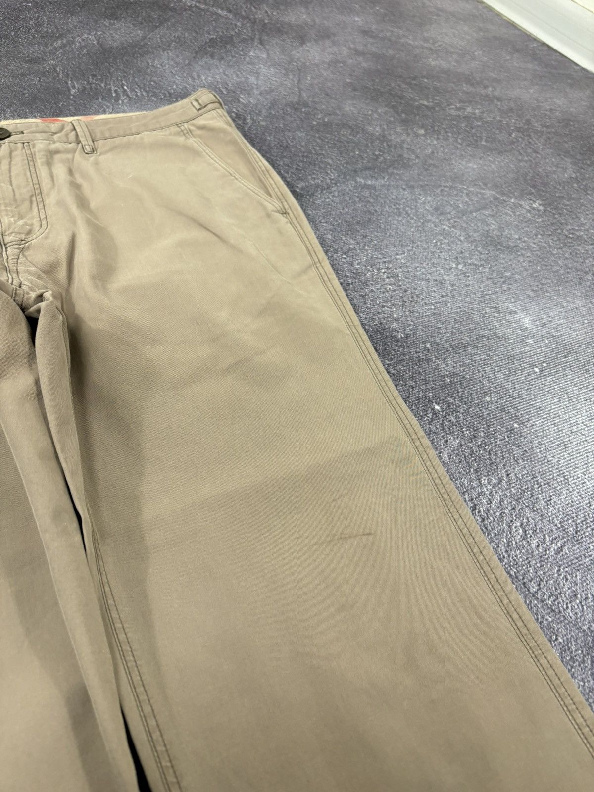 Burberry Burberry Brit Women’s Beige Straight Fit Luxury Chino Pants Size 34" / US 12 / IT 48 - 5 Thumbnail