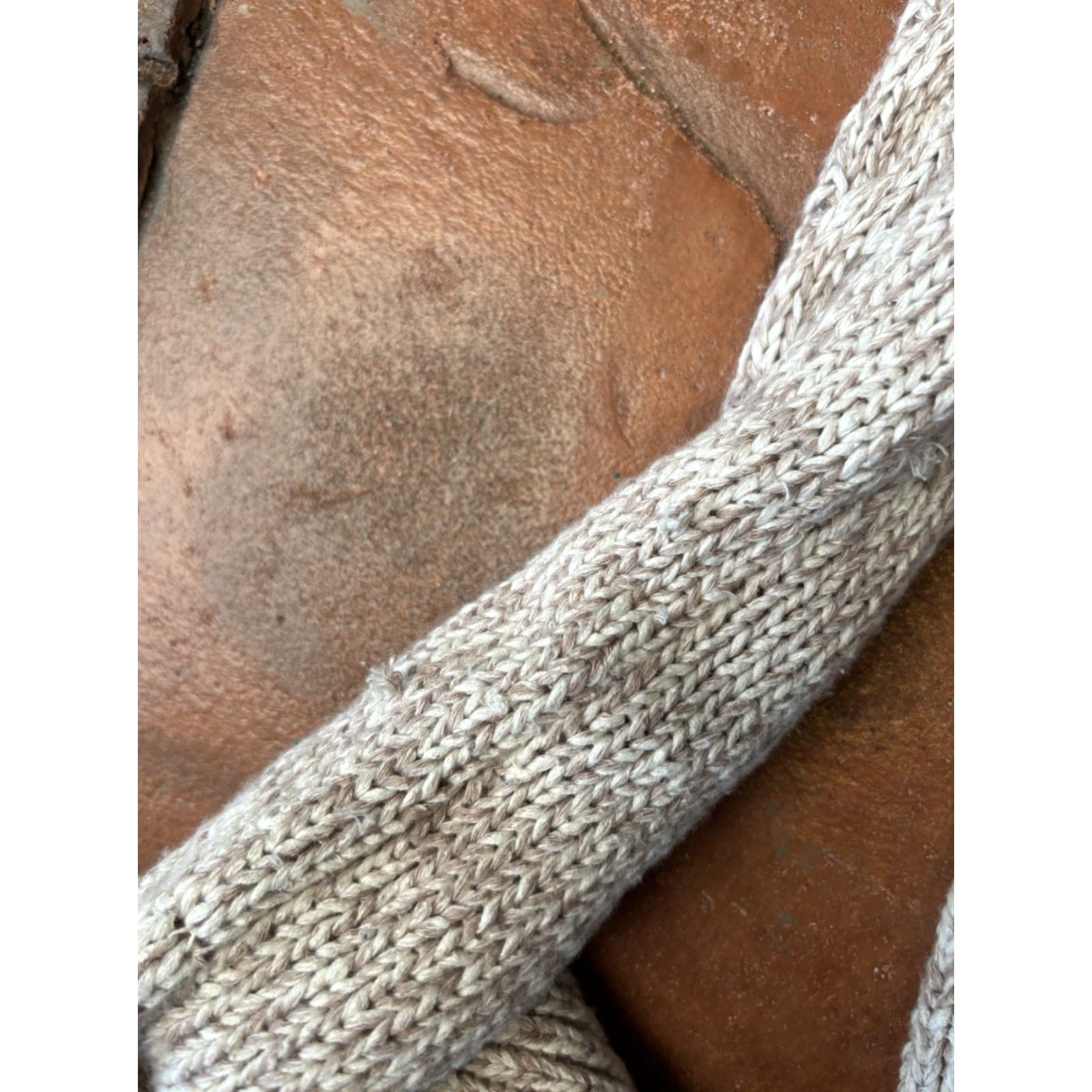 Free People Free People Cable Knit Long Sleeve Sweater Womens XS Beige Size XS / US 0-2 / IT 36-38 - 6 Thumbnail