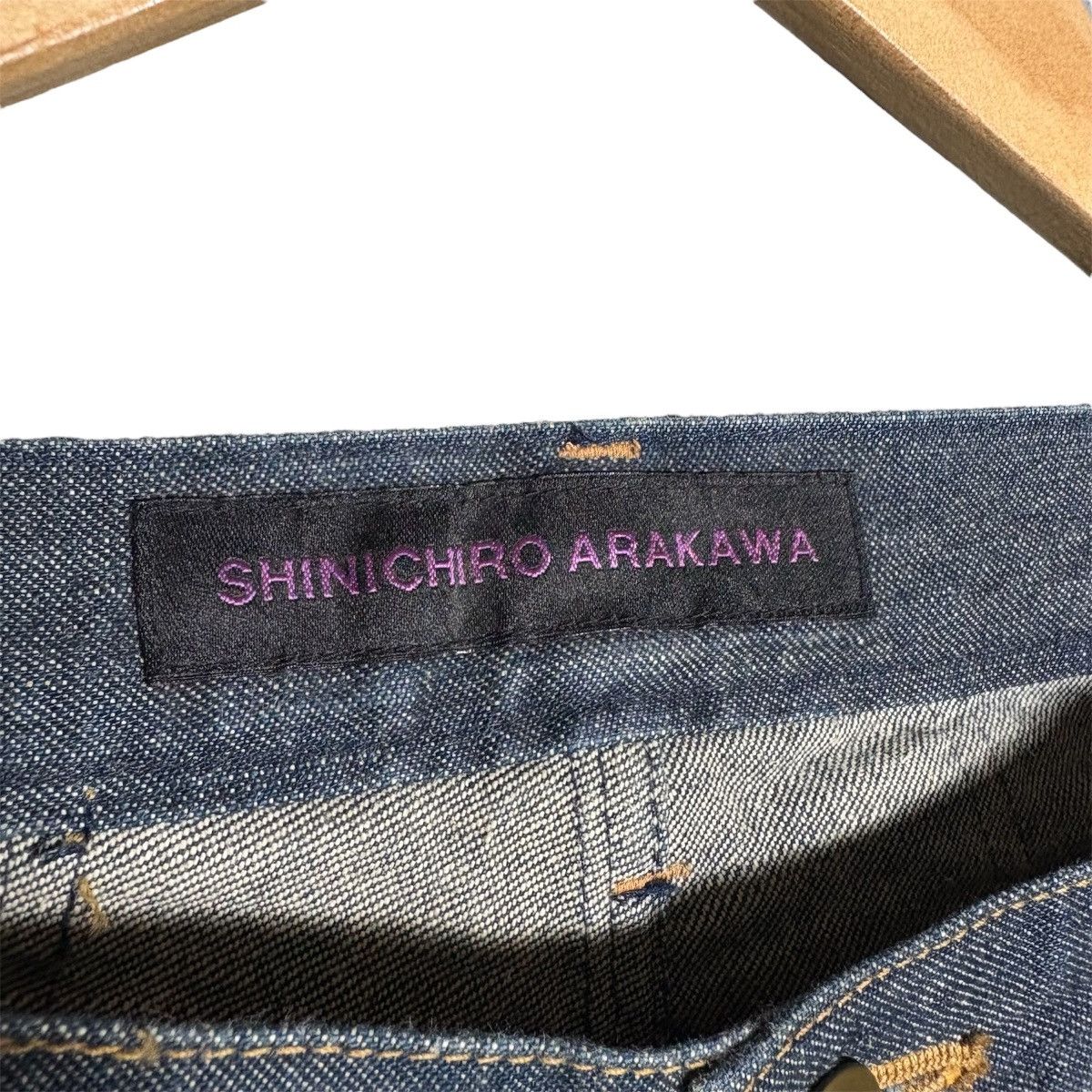 SHINICHIRO ARAKAWA Shinichiro Arakawa Biker Denim Pants Size US 34 / EU 50 - 8 Thumbnail