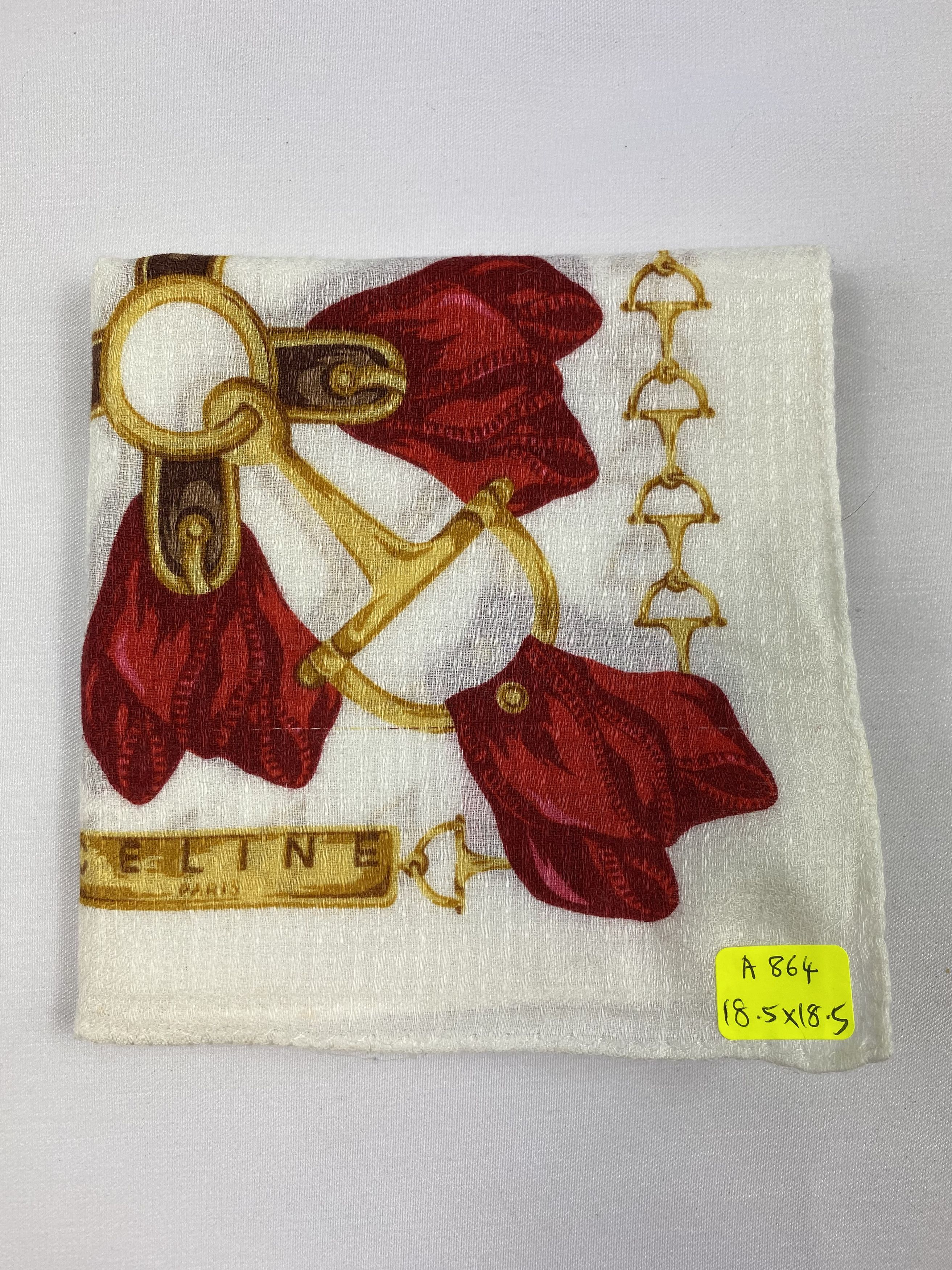Celine Celine Handkerchief / Bandana / Neckerchief Size ONE SIZE - 6 Thumbnail