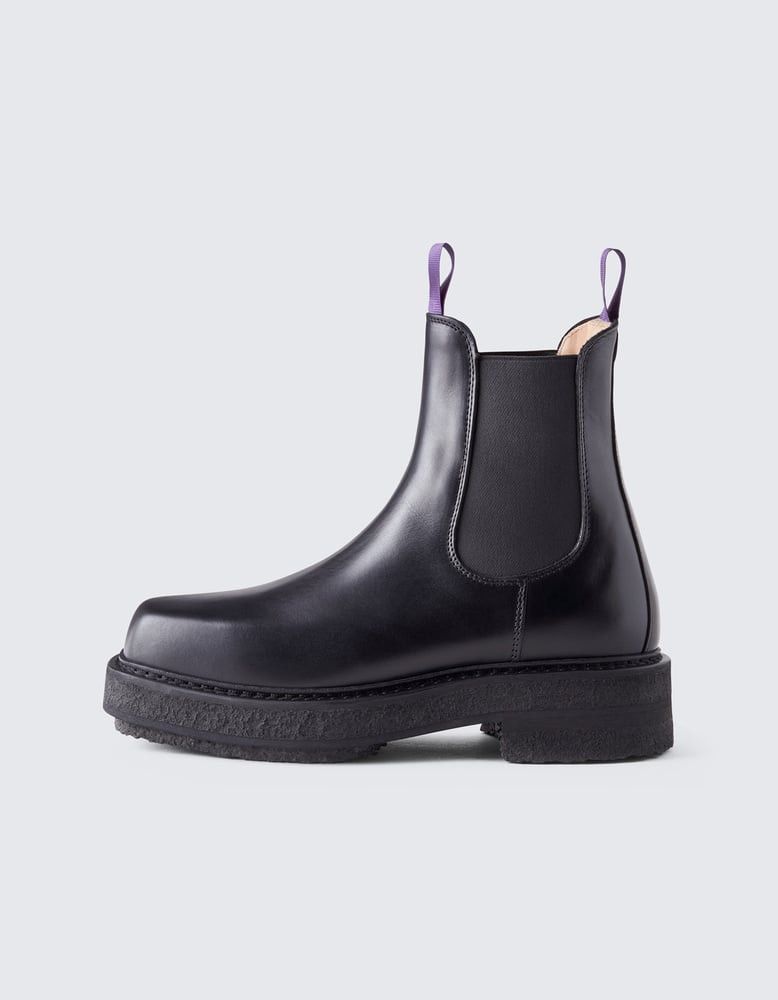 Eytys Eytys Ortega Leather Black Boots Size US 9 / IT 39 - 1 Thumbnail