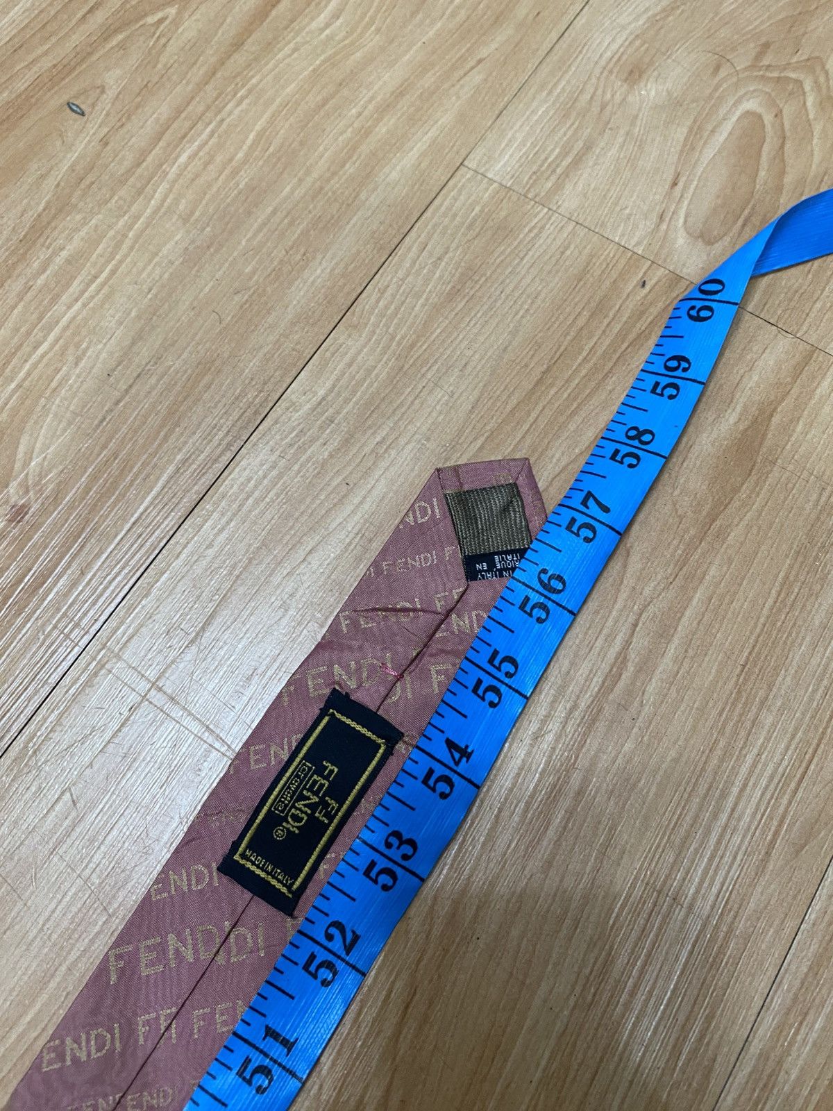 Fendi Vintage fendi full printed tie very rare Size ONE SIZE - 7 Thumbnail