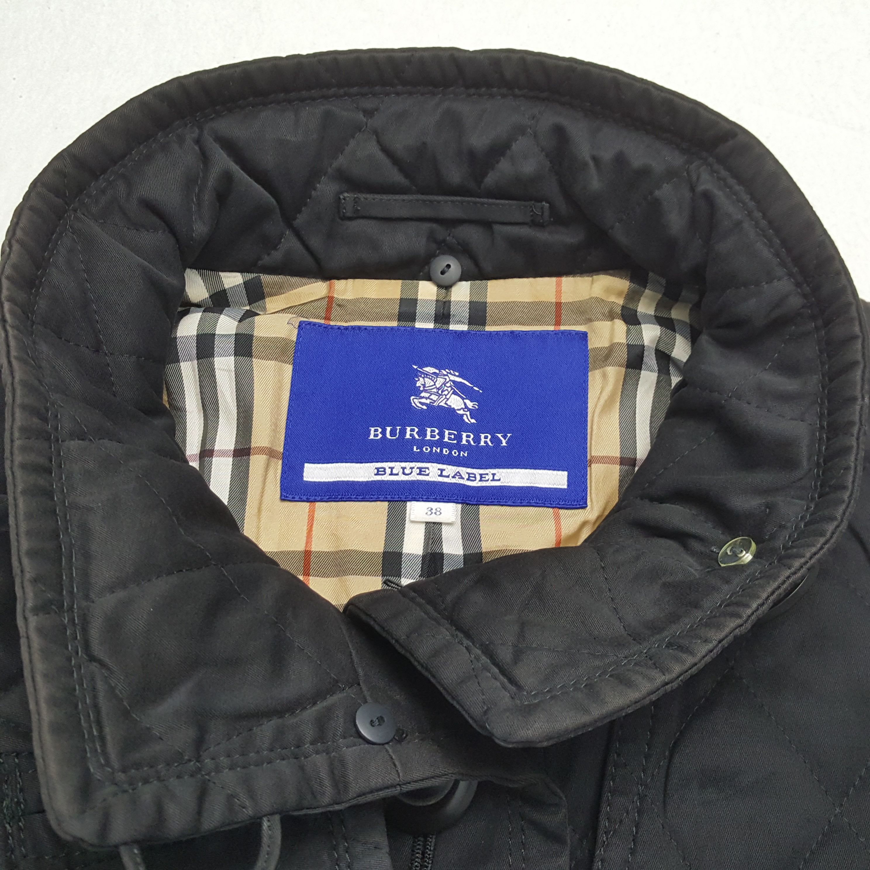 Burberry × Vintage Vintage BURBERRY LONDON BLUE LABEL Trench Coat Jacket Size XS / US 0-2 / IT 36-38 - 11 Thumbnail