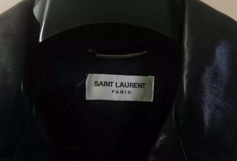 Hedi Slimane Saint Laurent 2017SS L17 Leather Jacket- Size US M / EU 48-50 / 2 - 3 Thumbnail