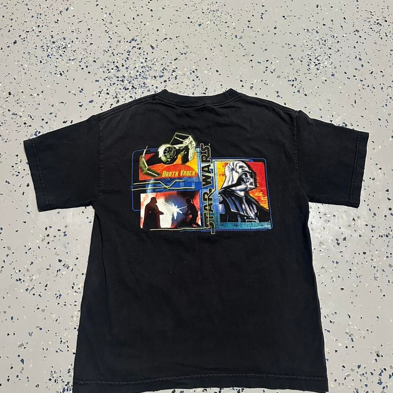 Star Wars Vintage 90s Men’s Star Wars Dark Vader Tee Size US S / EU 44-46 / 1 - 1 Thumbnail