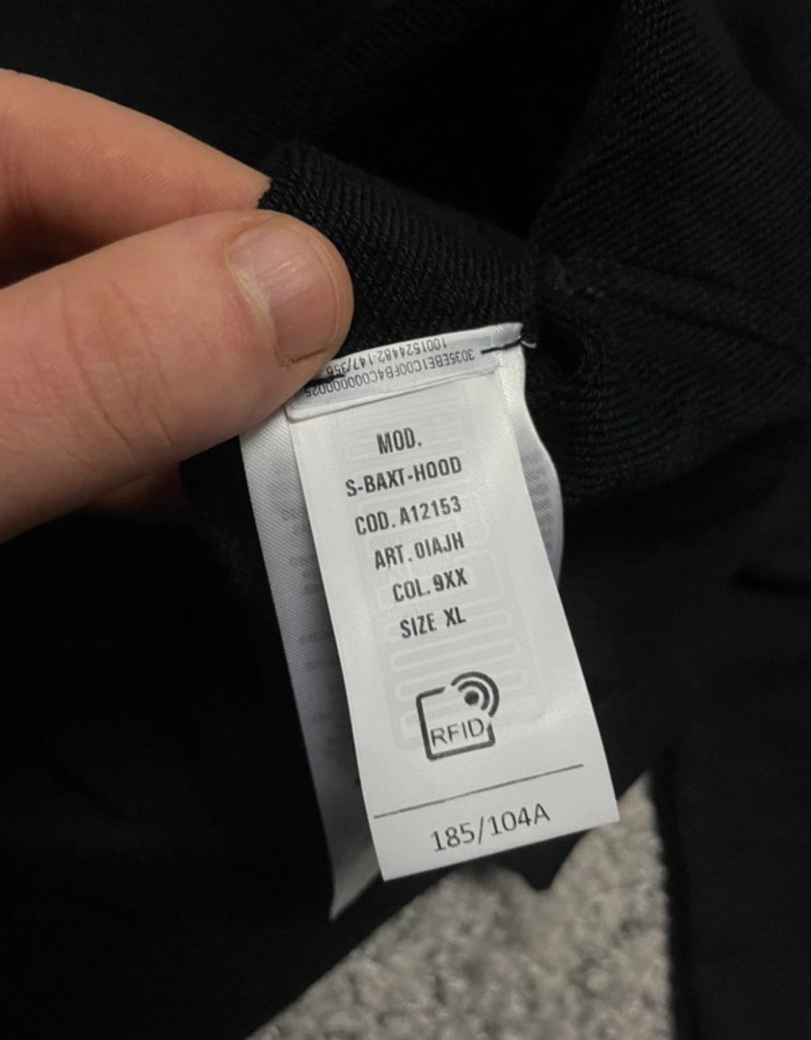 Diesel Diesel S-Baxt hoodie with embroidered logo Size US XL / EU 56 / 4 - 10 Thumbnail