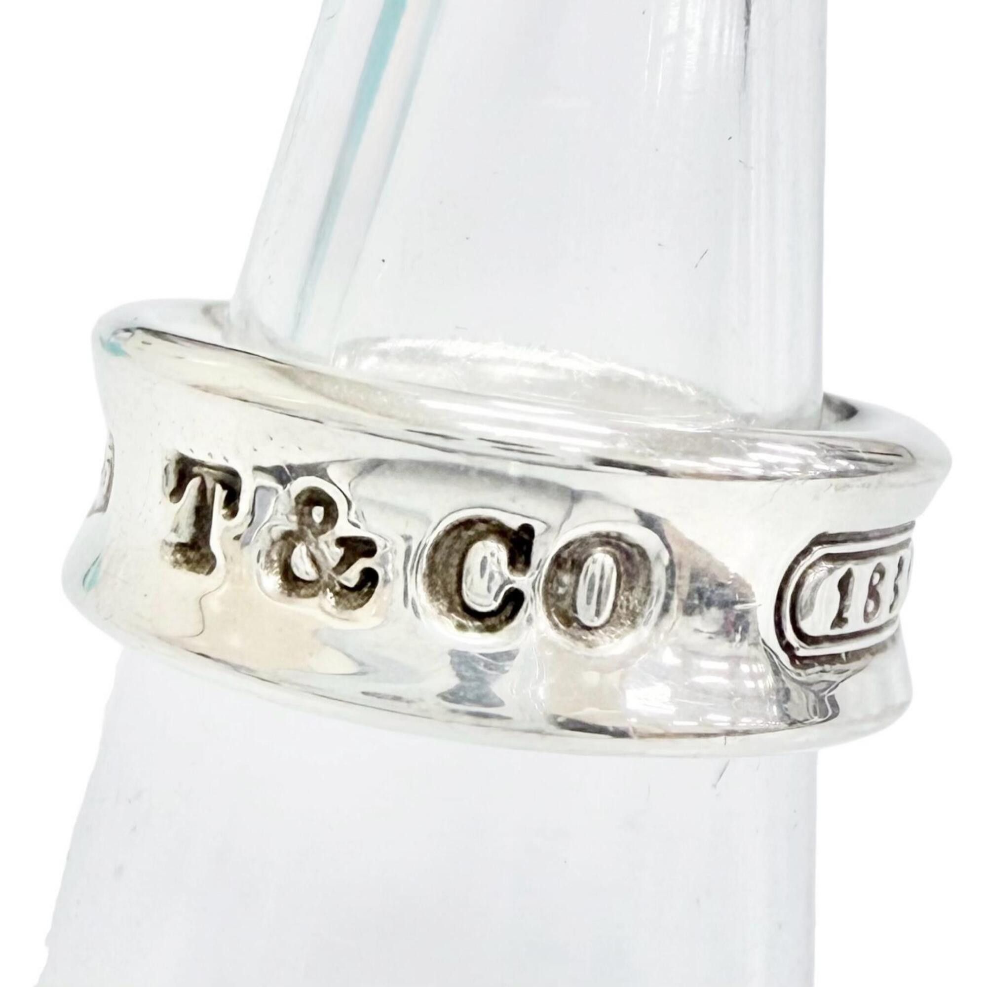 Tiffany & Co. TIFFANY&Co. Tiffany 1837 Narrow Ring, Medium Size, 925 Sterling Silver, Weight 7.3g, Current Model, Women's, Comes with Storage Bag, Highly Recommended! Size ONE SIZE - 1 Thumbnail