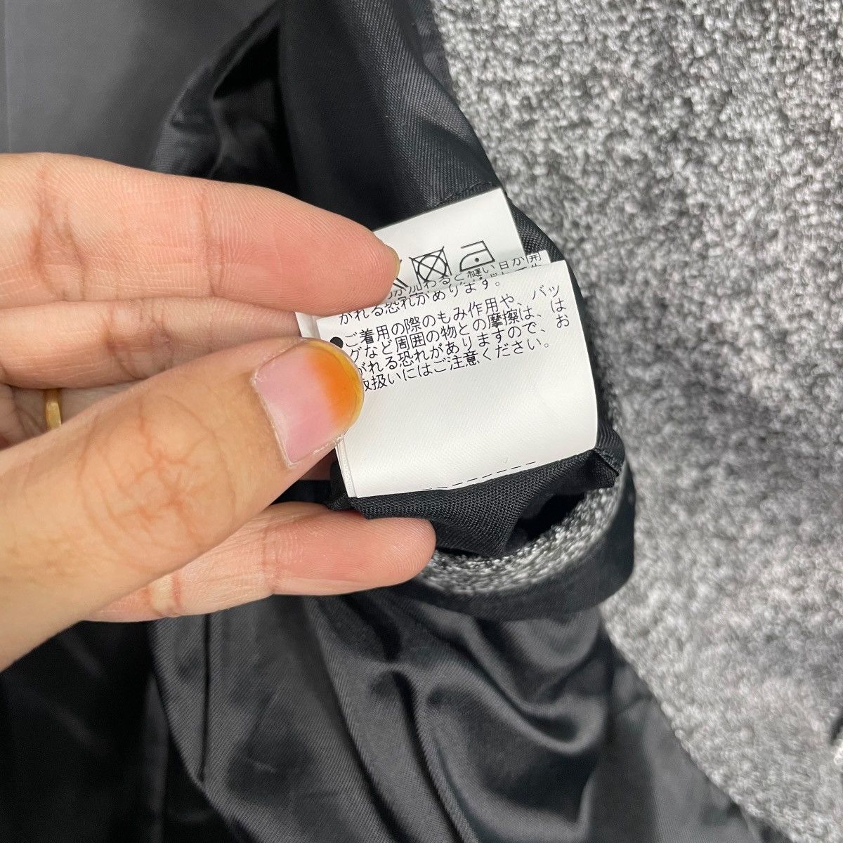 Tornado Mart Tornado Mart Motorcycle Style Diagonal Zipper Jacket Size US S / EU 44-46 / 1 - 19 Thumbnail