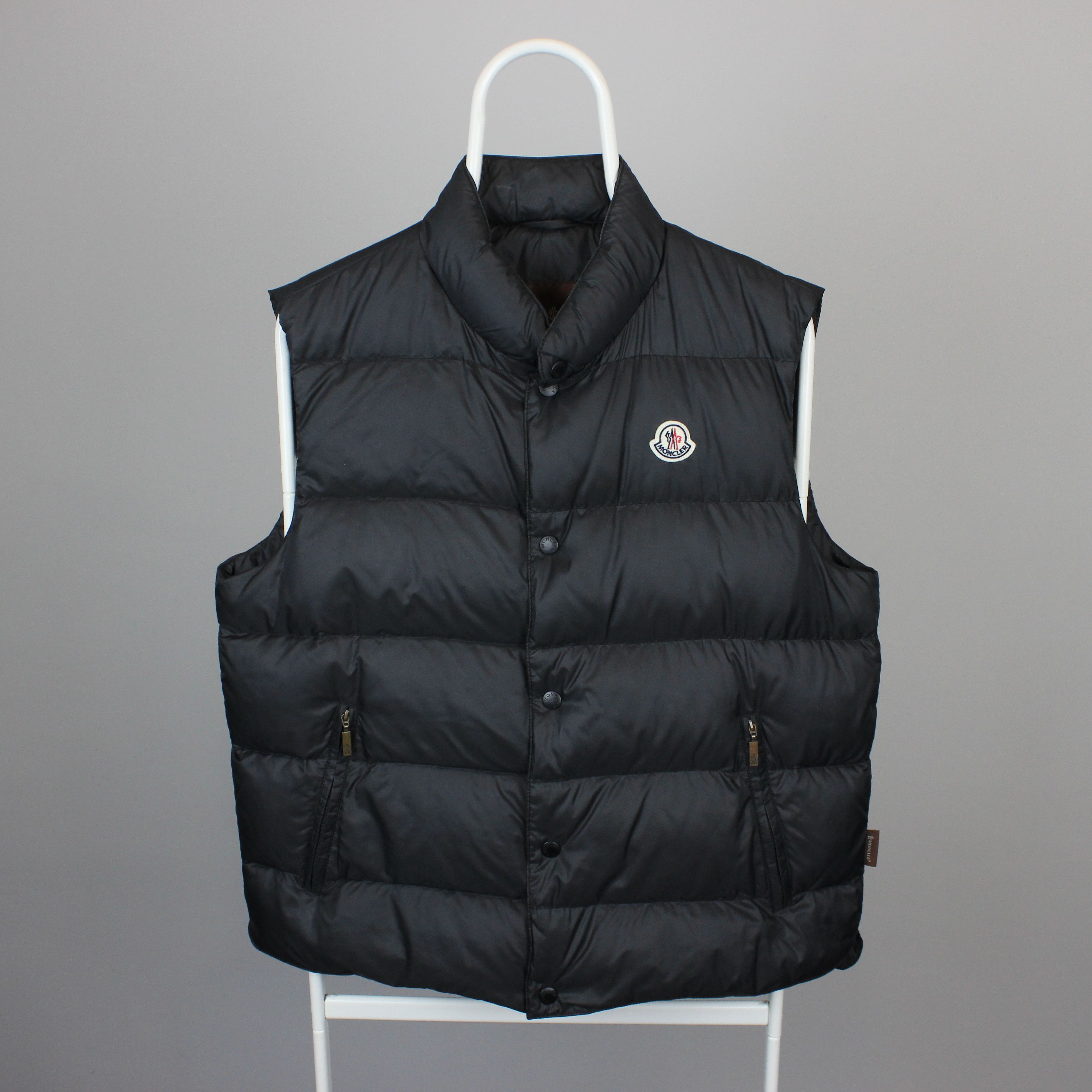 Moncler Moncler down vest gilet black M L Size US L / EU 52-54 / 3 - 3 Thumbnail