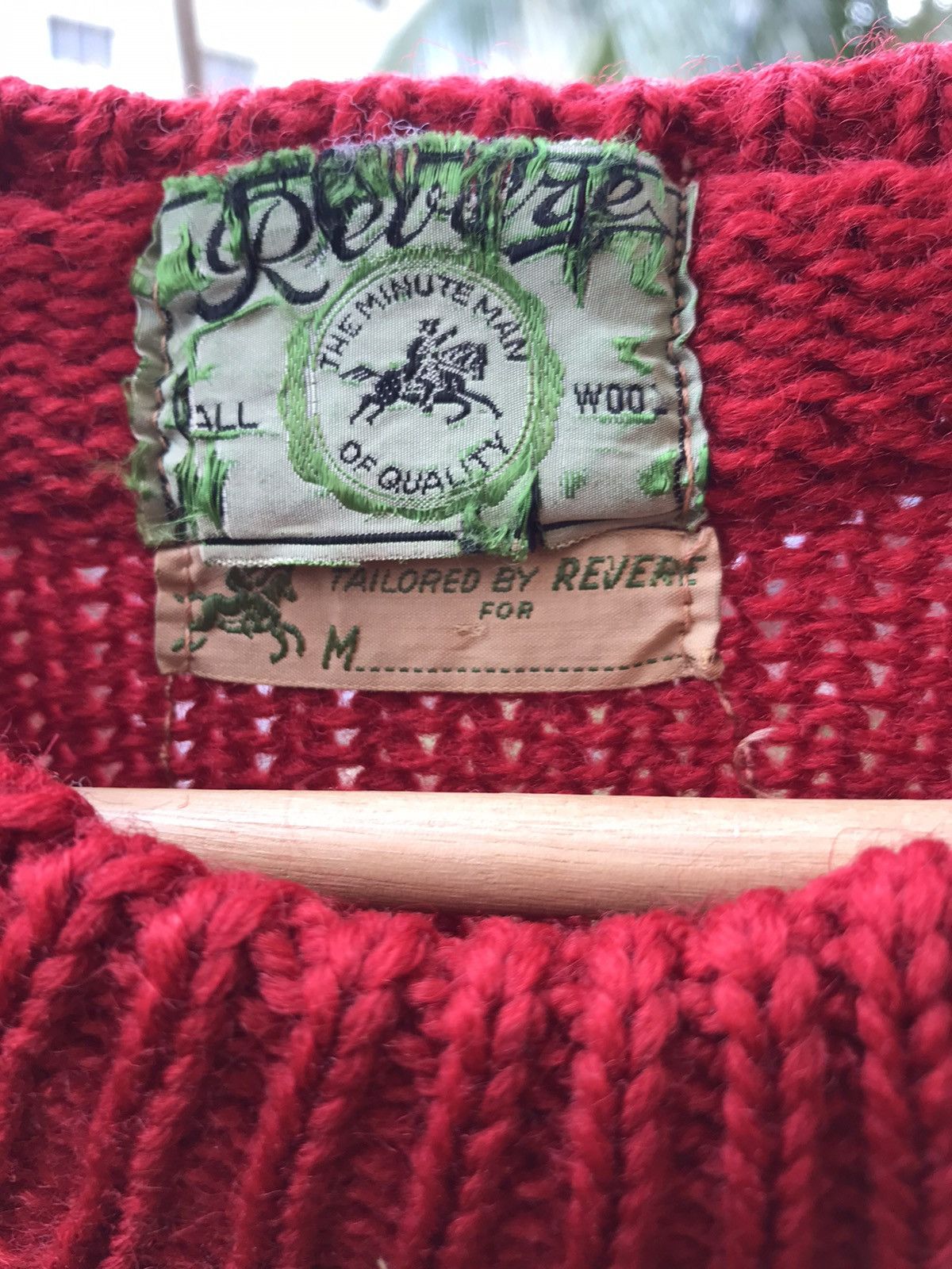 Vintage 🔥Vintage 50s-60s F by Revere wool Knitwear sweaters Size US M / EU 48-50 / 2 - 4 Thumbnail