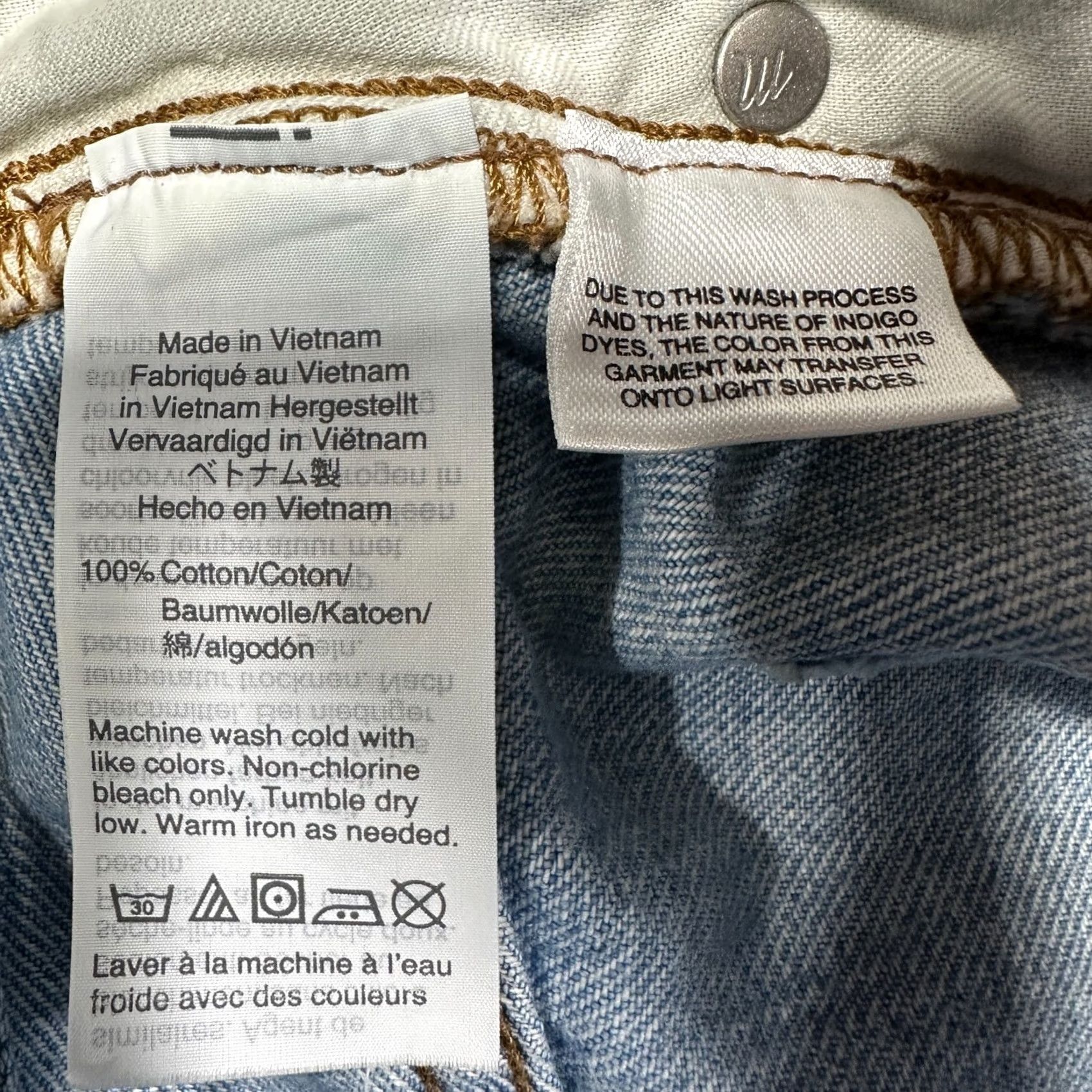 Madewell Madewell Denim Skirt Mini A Line Cotton Blue Pockets Raw Hem Zip Casual Western 28 Womens Regular Short Mid Rise Vintage? No (adjusted) Size 28" / US 6 / IT 42 - 5 Thumbnail