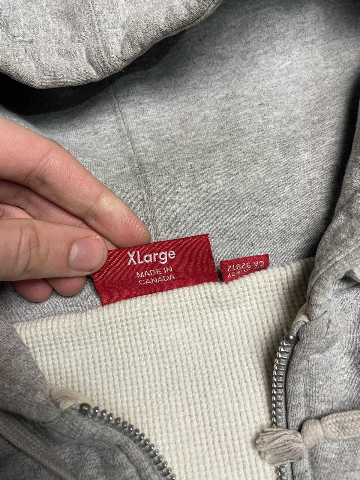 Supreme Supreme Heavyweight zip up jacket back logo Size US XL / EU 56 / 4 - 13 Thumbnail