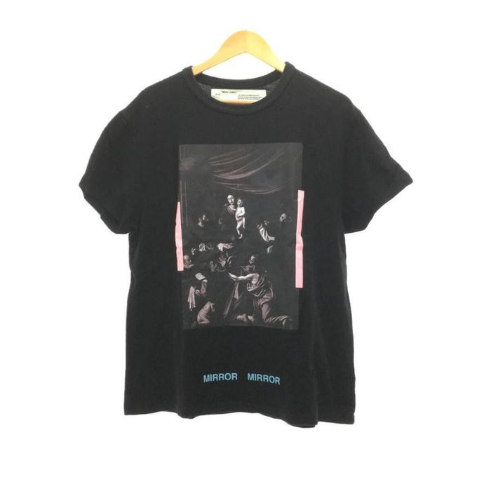 off white caravaggio tee mirror mirror
