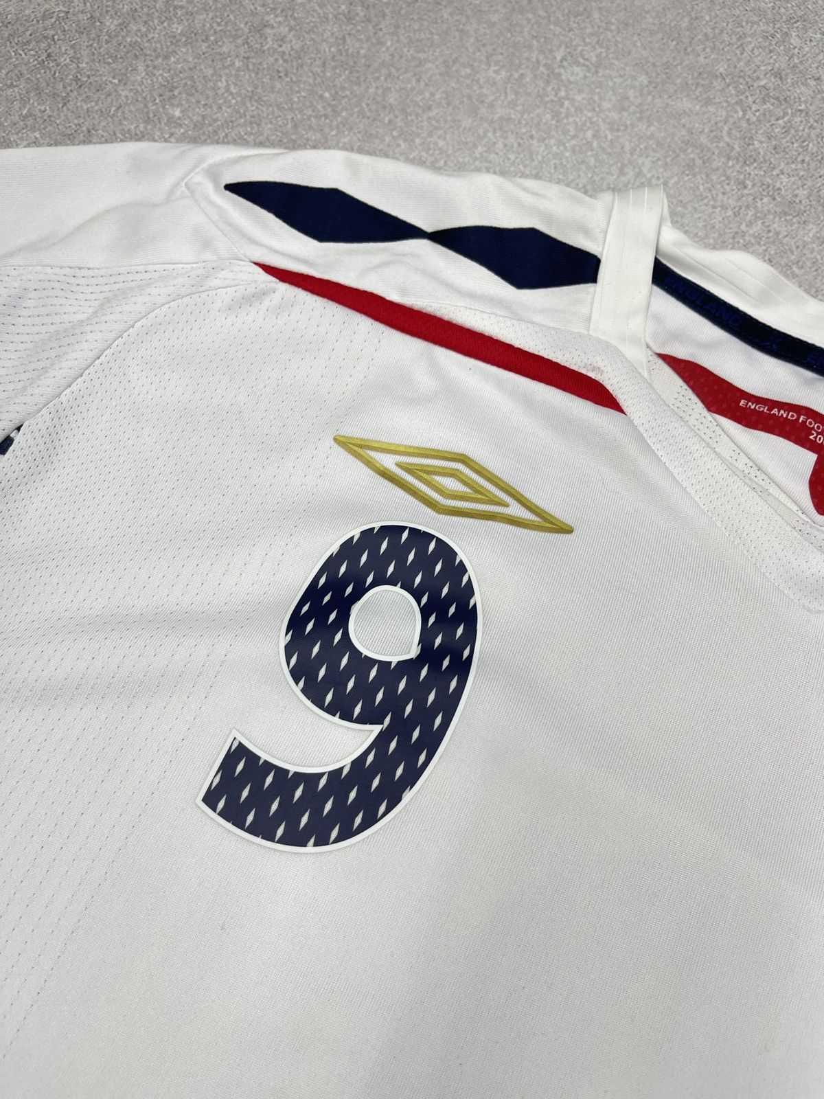 Umbro Vintage Umbro England Rooney 9 Jersey 2007-2009 Official Size US XXL / EU 58 / 5 - 10 Thumbnail