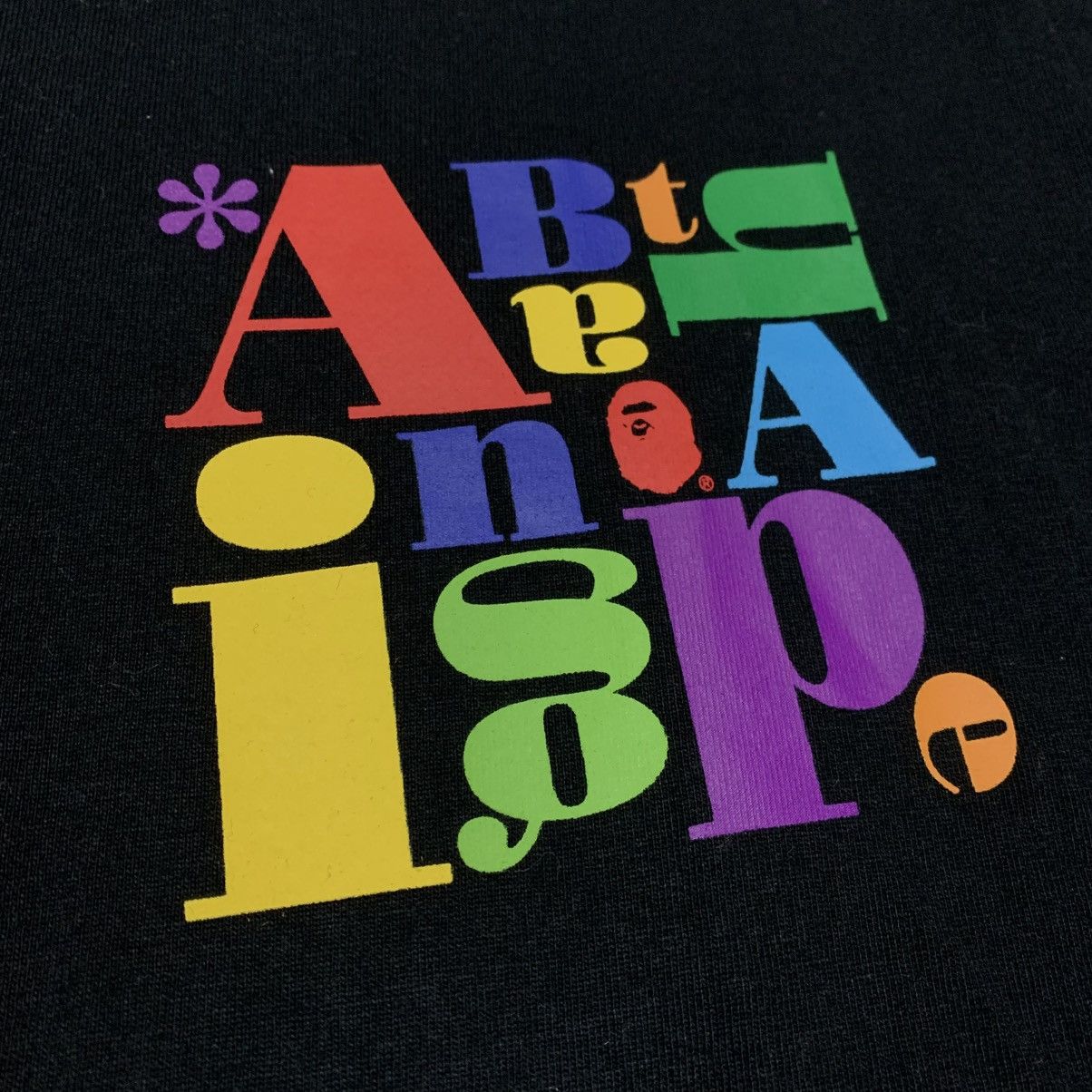 Bape Bape Medium Colourful Graphic Black Tee A Bathing Ape Size US M / EU 48-50 / 2 - 4 Thumbnail