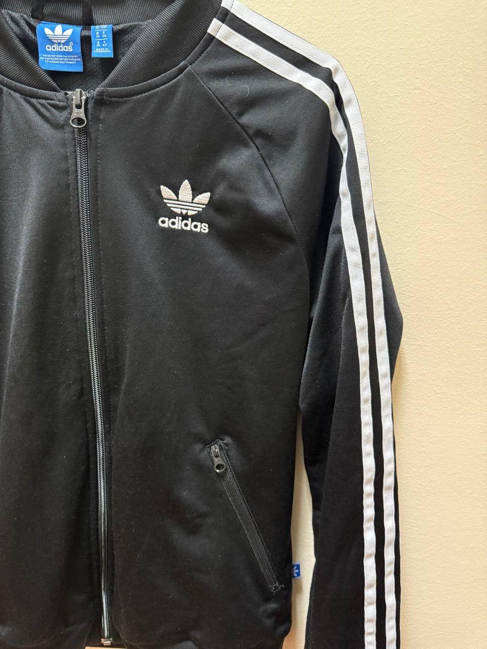 Adidas Vintage Adidas Zip Track Jacket Size S / US 4 / IT 40 - 2 Thumbnail