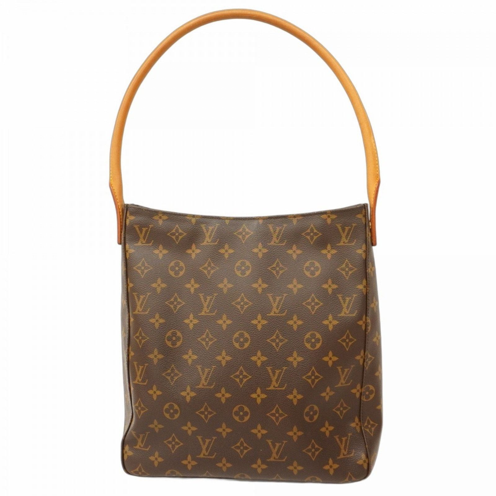Louis Vuitton Brown Canvas Looping Gm