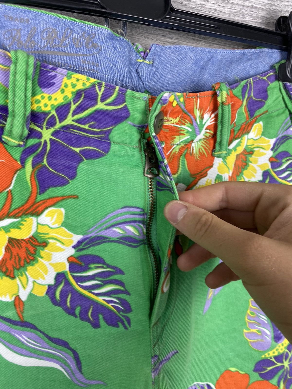 Polo Ralph Lauren BNWT Mens Vintage Polo Ralph Lauren Floral Shorts Y2K Size US 32 / EU 48 - 6 Thumbnail
