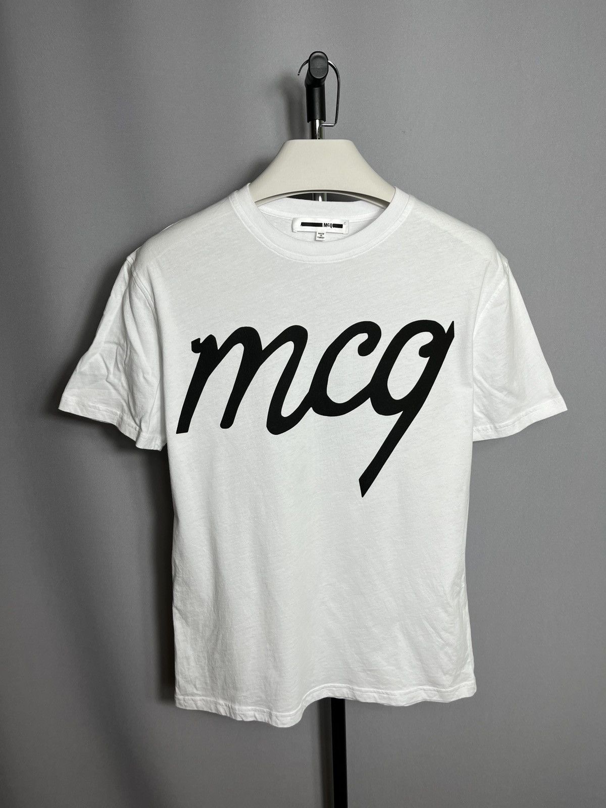 Alexander McQueen MCQ alexander mcqueen t-shirt mens white cotton short sleeve Size US M / EU 48-50 / 2 - 1 Thumbnail