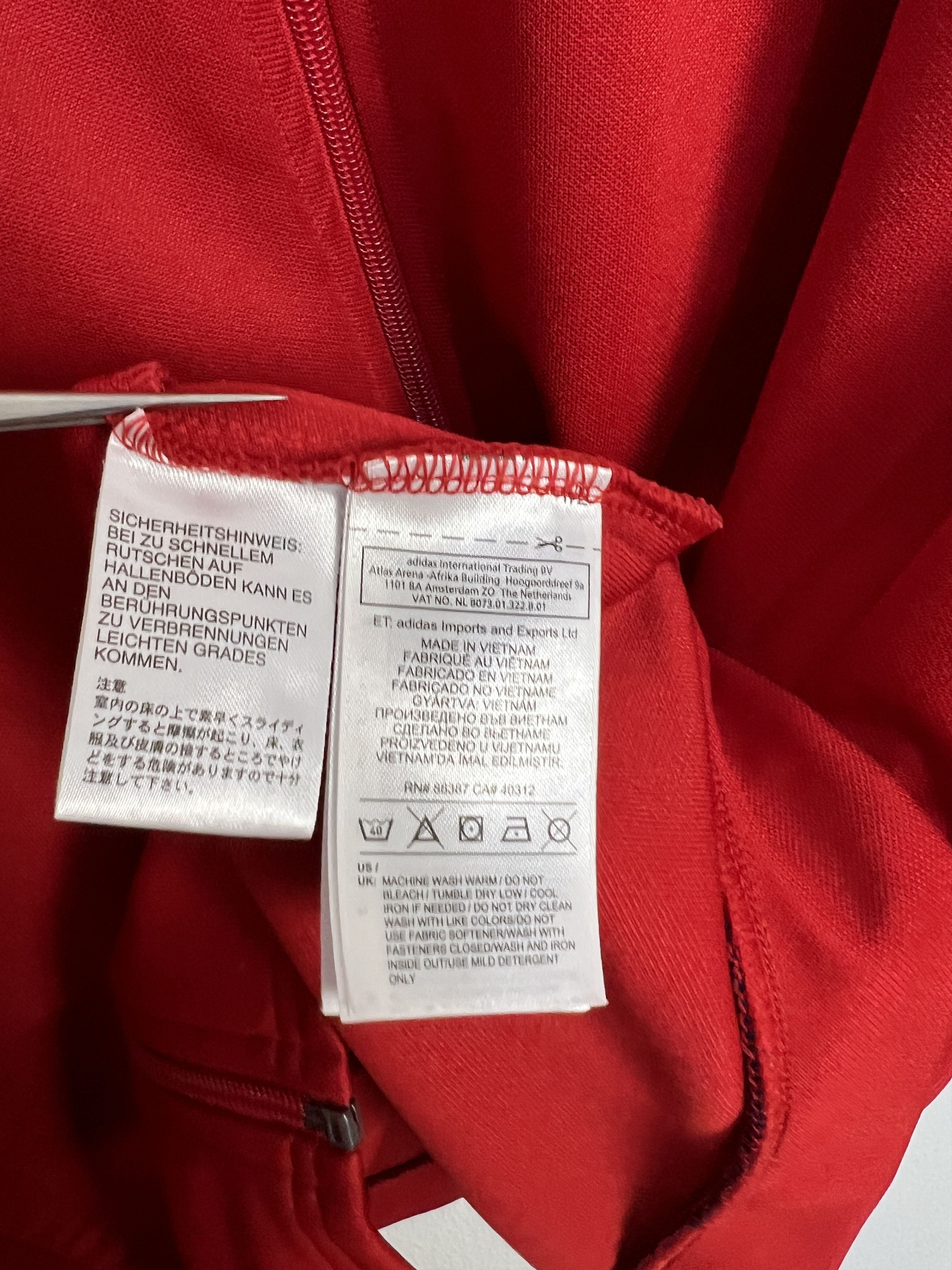 Adidas Originals Bayern Munich Football Jacket Soccer Track Top Size US XL / EU 56 / 4 - 9 Thumbnail