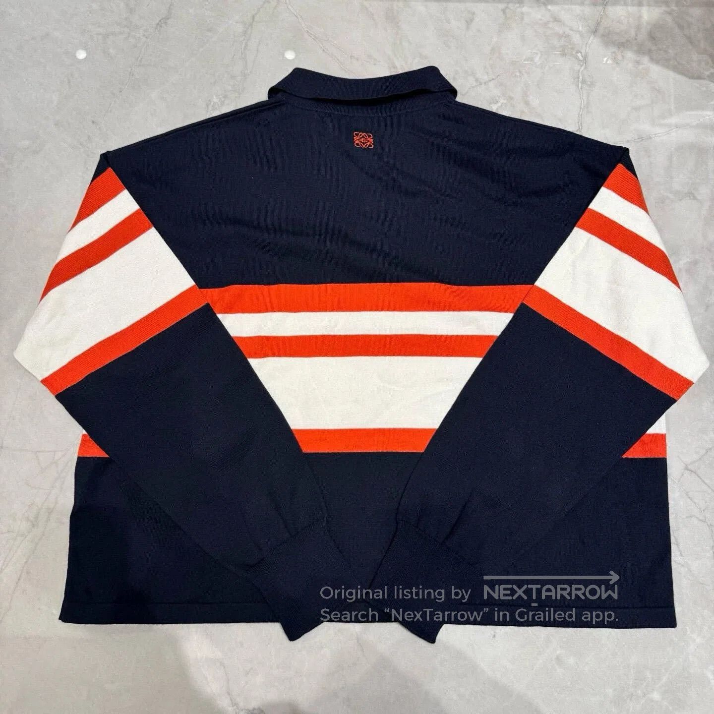 Loewe LOEWE Colorblock Stripe Knit Polo L. Size US L / EU 52-54 / 3 - 2 Thumbnail
