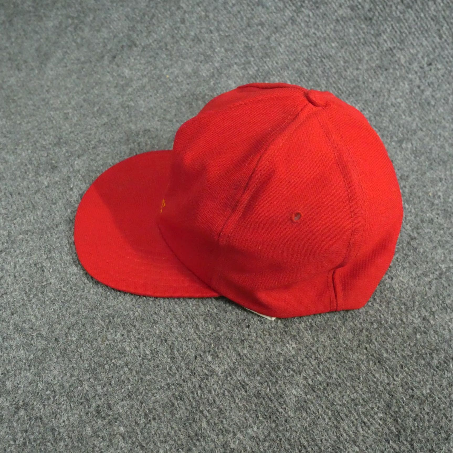 Vintage VINTAGE USMC Hat Cap Adult Red Snap Back 90s Men One Size Cotton Adjustable Snapback Mens Size ONE SIZE - 5 Thumbnail