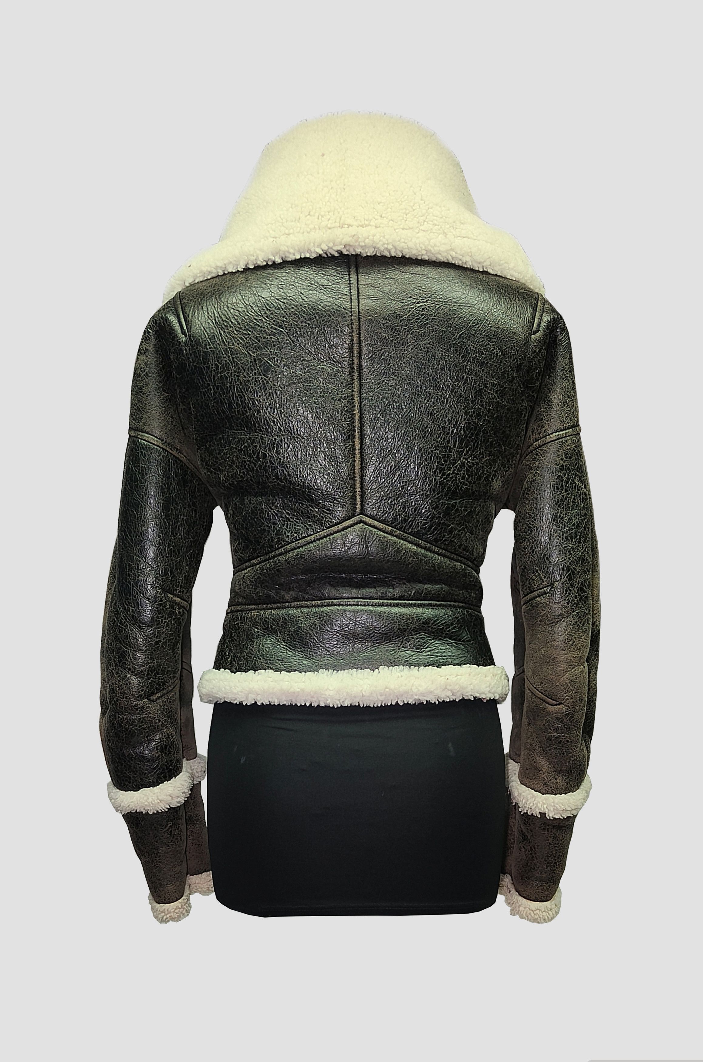 Dsquared2 Dsquared2 _ Lamb Leather Shearling _ Fur _ Aviator Jacket Size S / US 4 / IT 40 - 2 Thumbnail