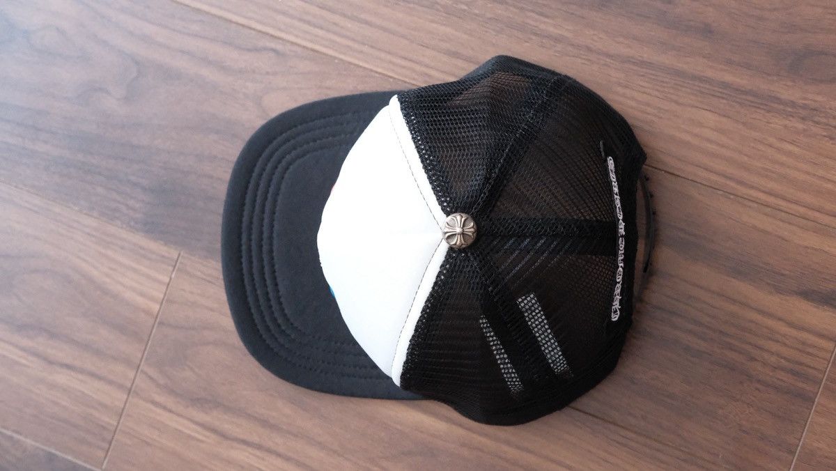 Chrome Hearts Chrome Hearts Trucker Hat Leather Cross Patches Size ONE SIZE - 8 Thumbnail