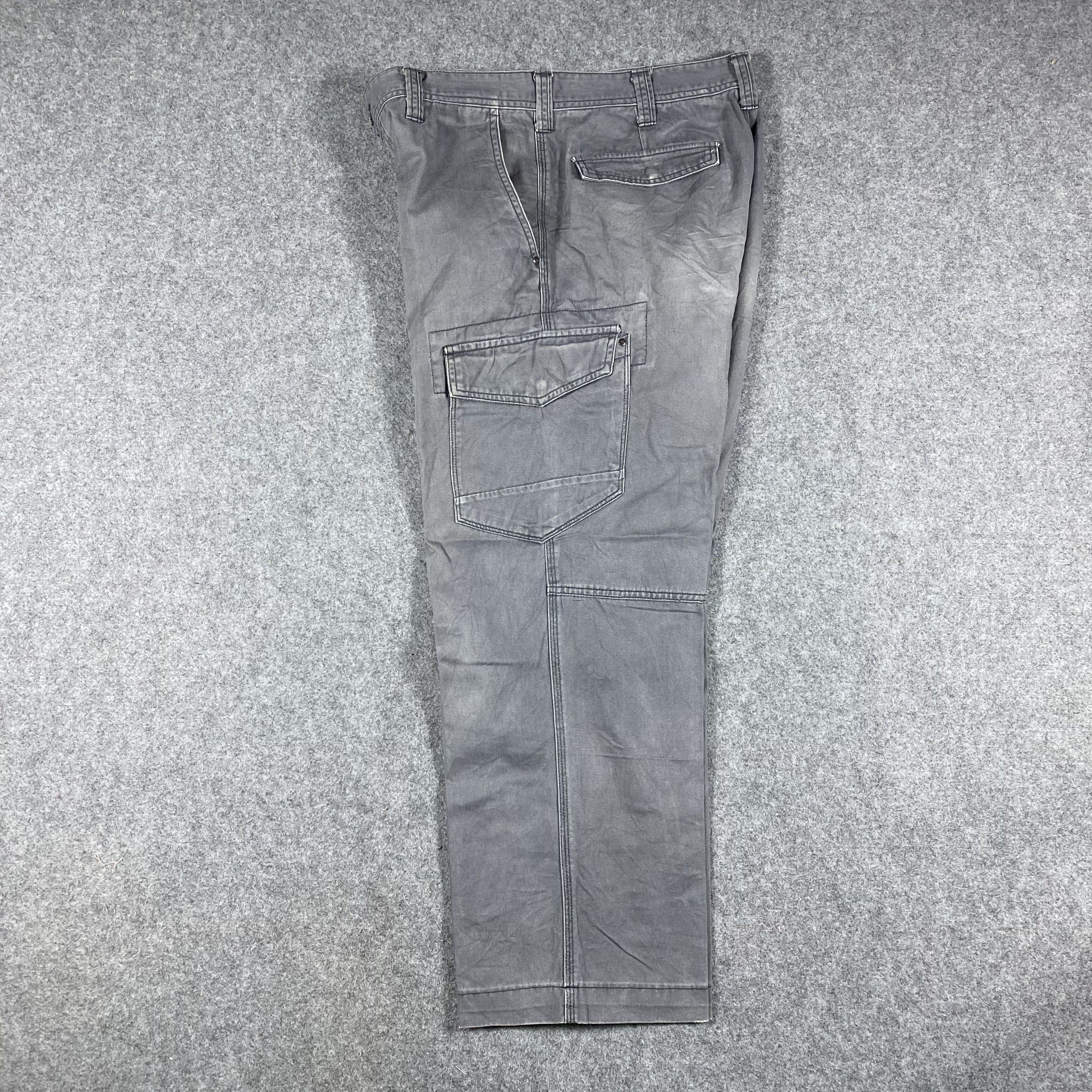 Japanese Brand Japanese Faded Evenriver Multipocket Tactical Cargo Pants Size US 33 - 10 Thumbnail