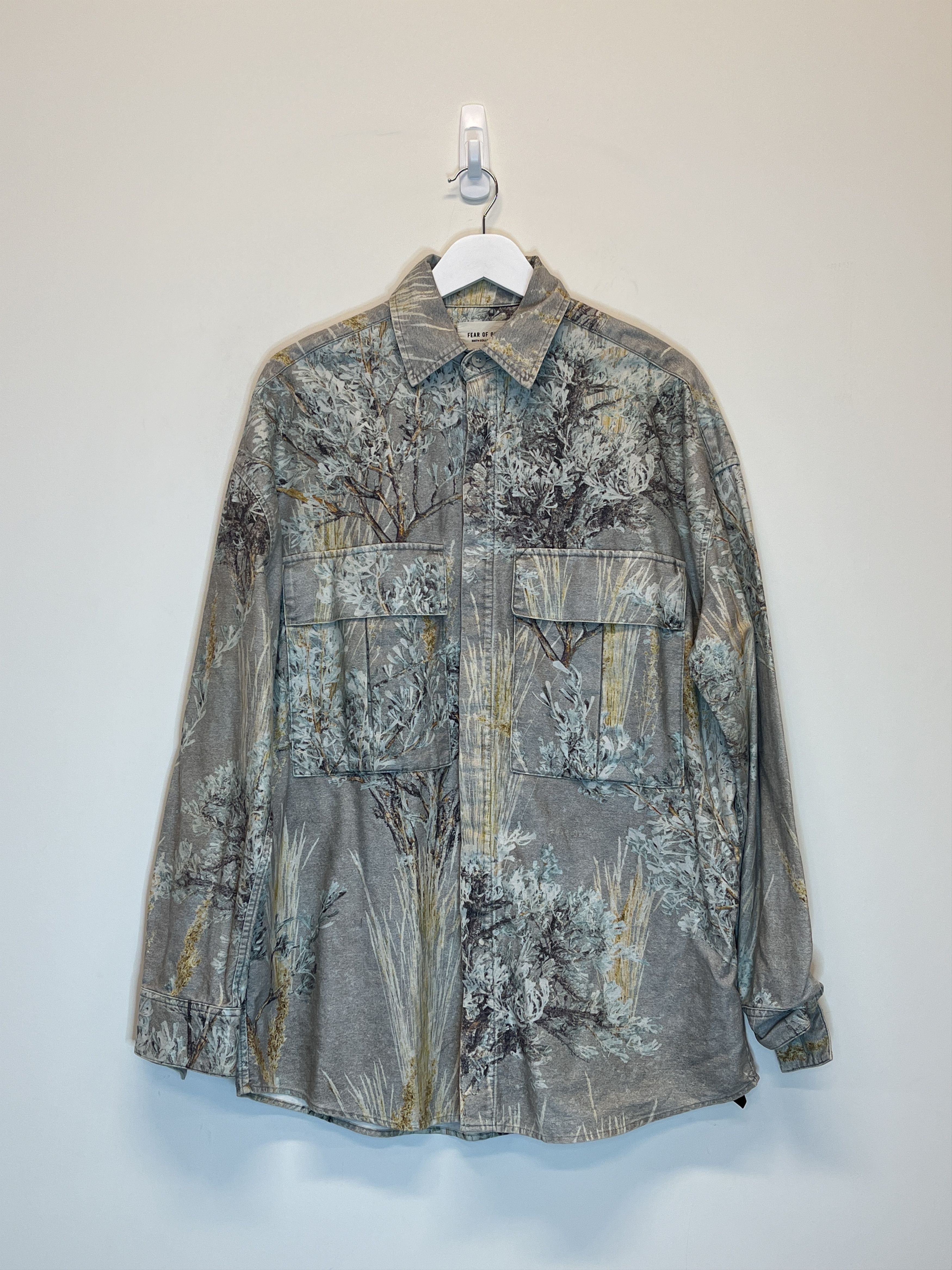 Fear of God Sixth Collection Camo Overshirt Size US S / EU 44-46 / 1 - 1 Thumbnail