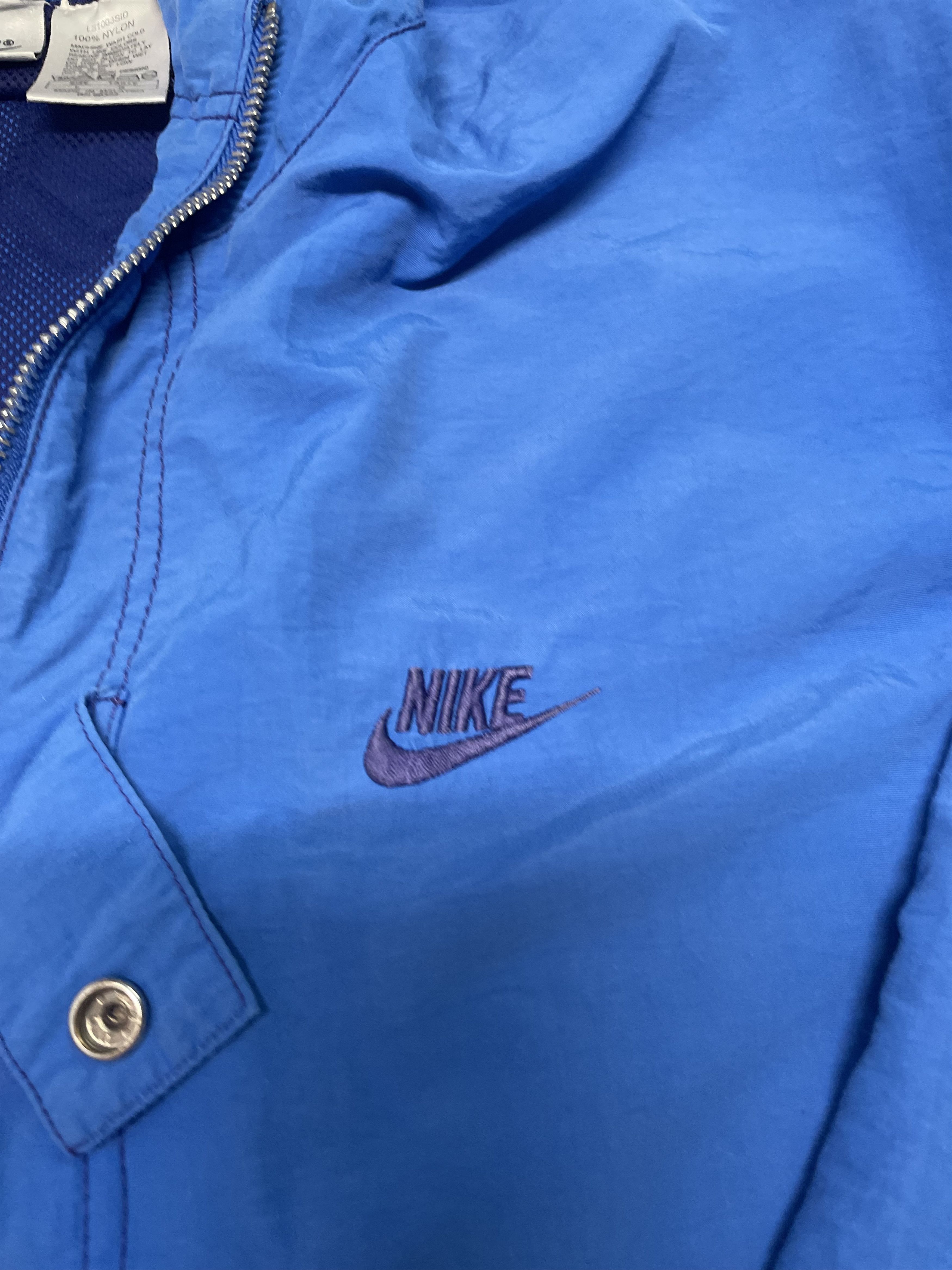 Nike × Vintage Vintage 90s boxy Nike Air Max2 light jacket windbreaker Size US L / EU 52-54 / 3 - 8 Thumbnail