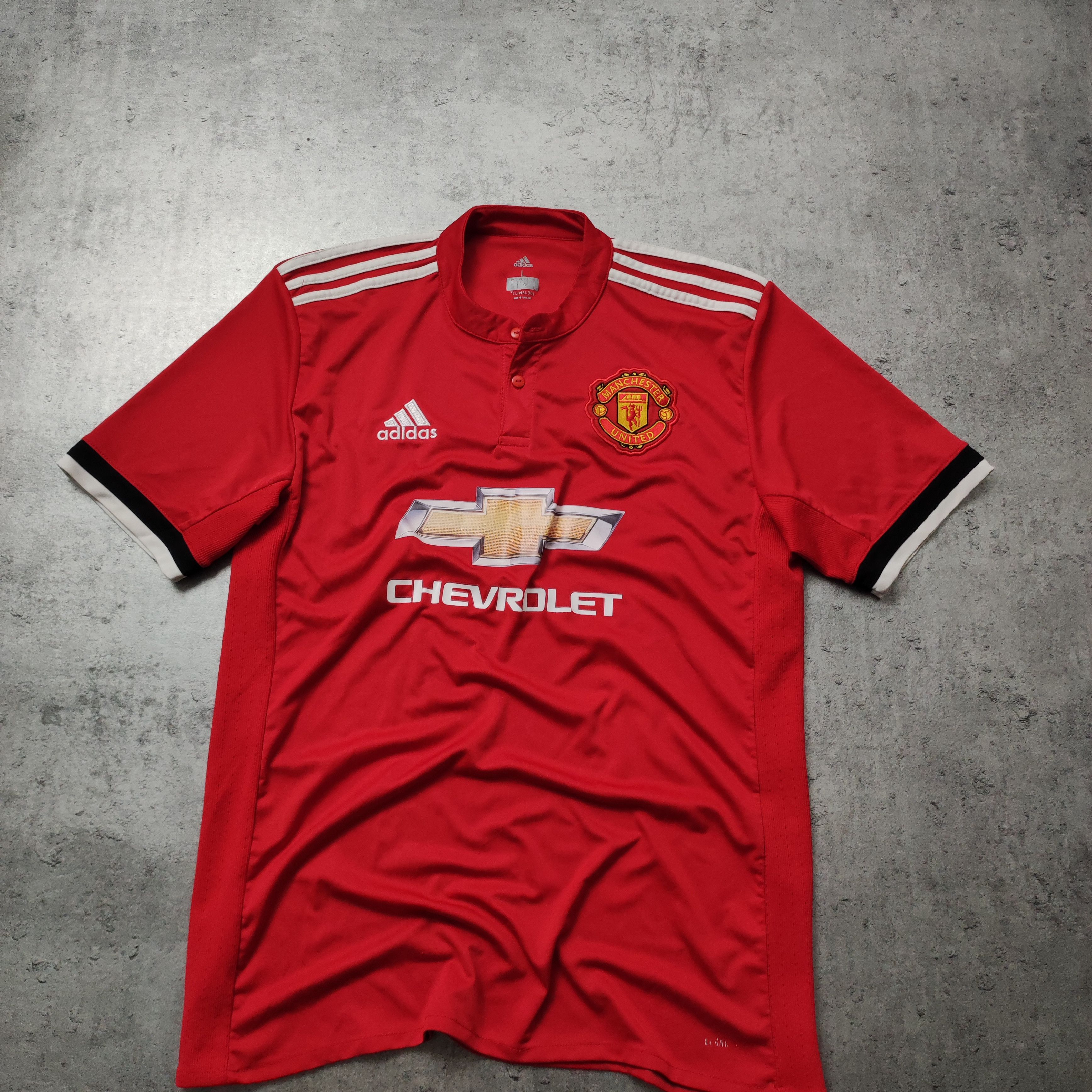 Adidas RARE Adidas x Manchester United Home Football Jersey Size US L / EU 52-54 / 3 - 2 Thumbnail
