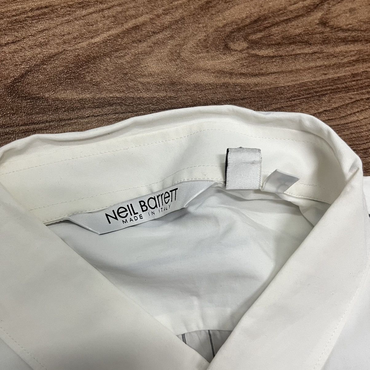 Neil Barrett Neil Barret Open Collar Short Sleeve Shirt Size US XL / EU 56 / 4 - 5 Thumbnail