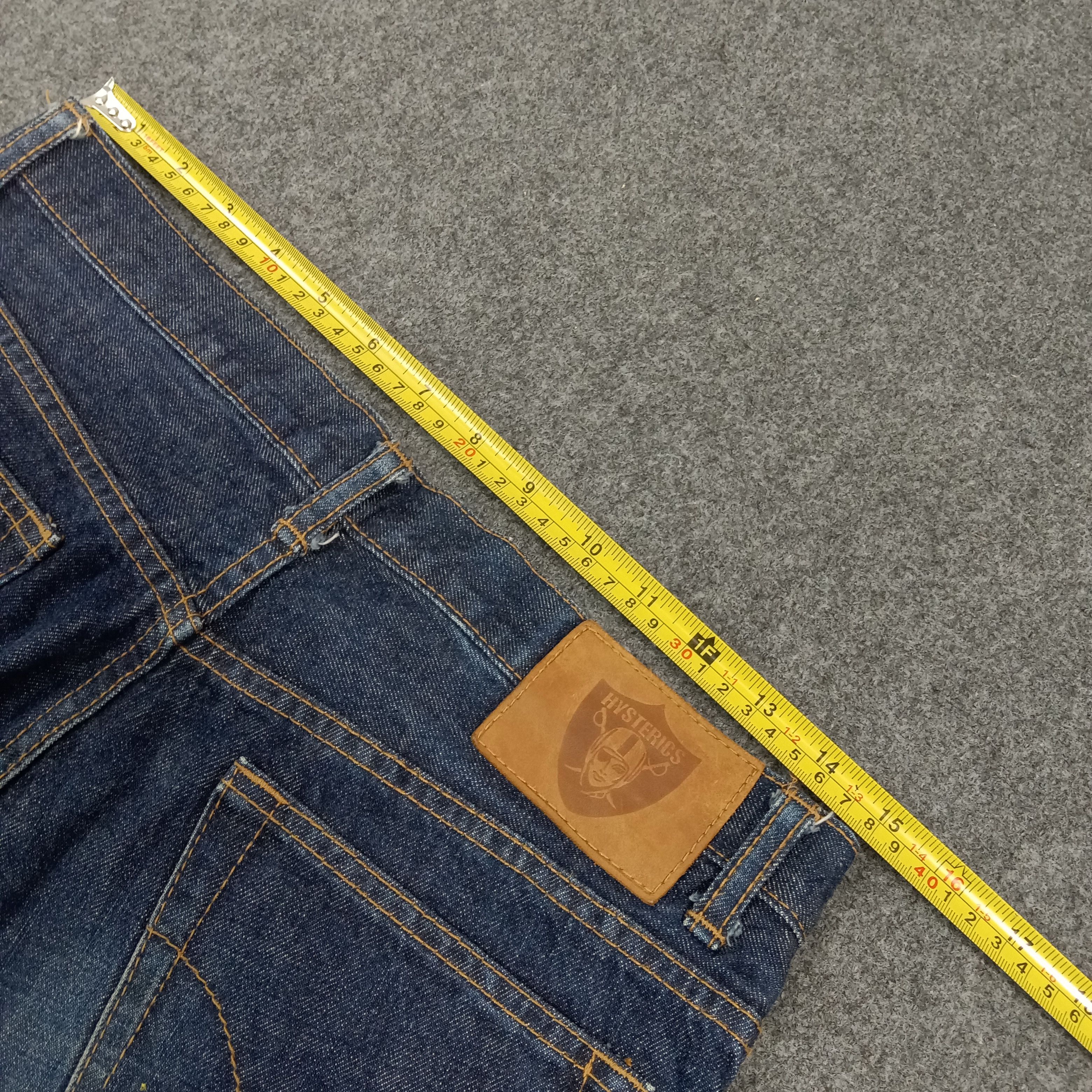 Hysteric Glamour Hysterics Raiders Japan Custom Logo Jeans C272N3 Size US 30 / EU 46 - 9 Thumbnail