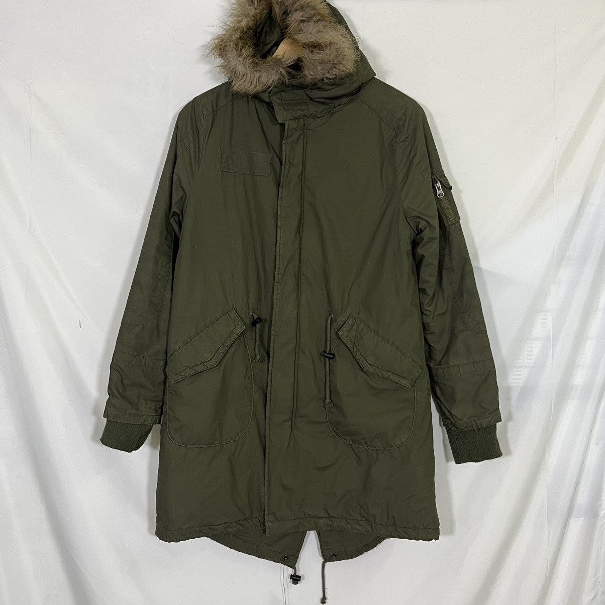 If Six Was Nine HR MARKET FUR HOODED DORSET FISHTAIL PARKA Size US M / EU 48-50 / 2 - 1 Thumbnail