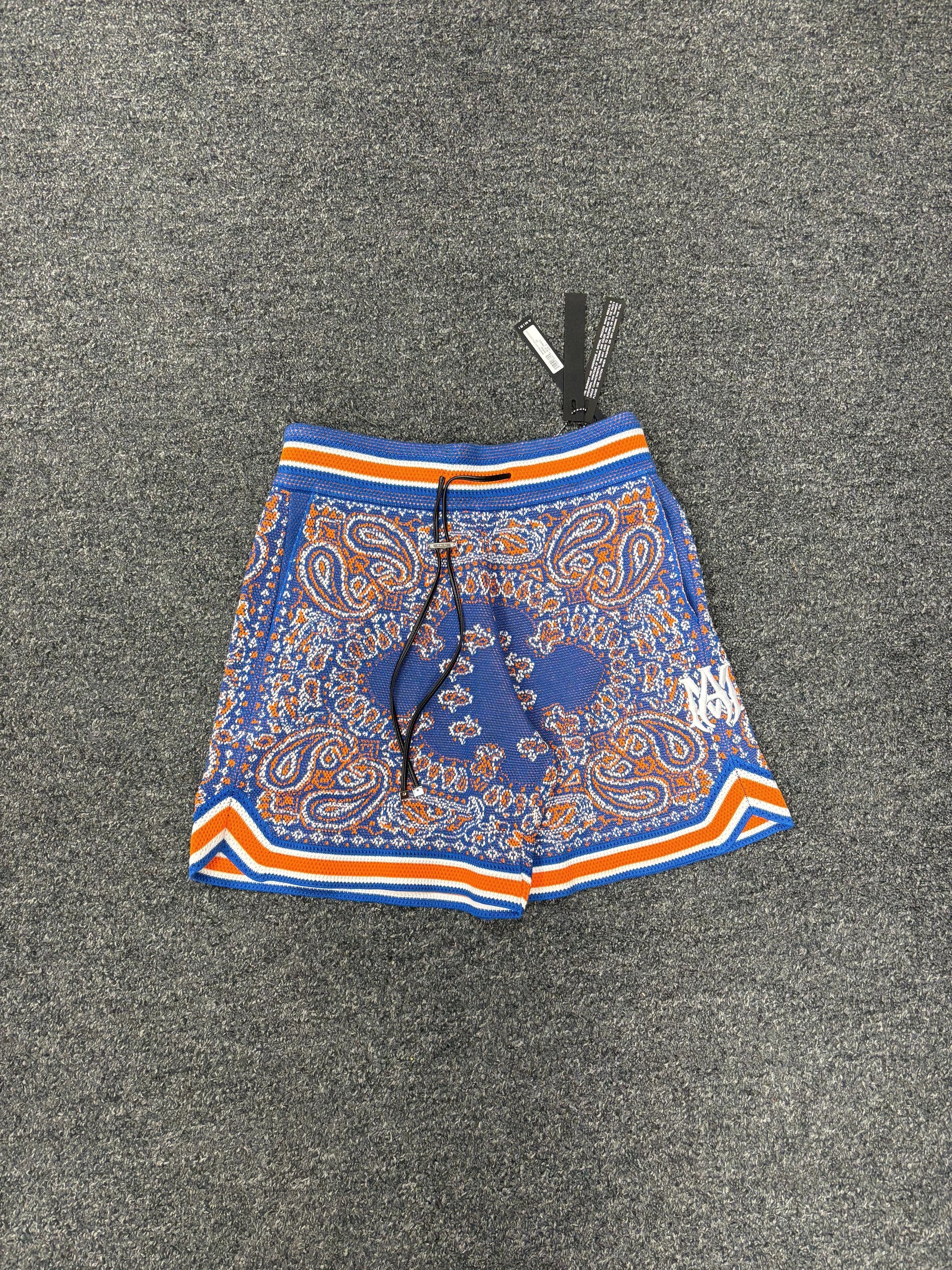 Amiri AMIRI Bandana NYC Exclusive Shorts Size US 29 - 1 Thumbnail