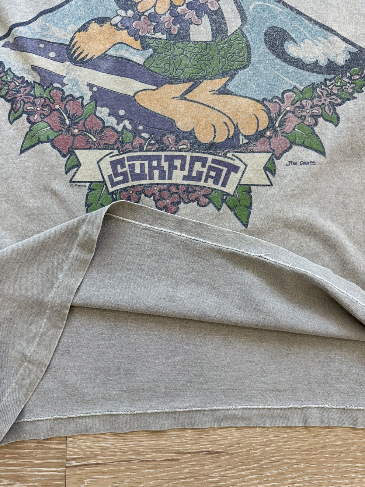 Other Vintage Garfield Surf Cat Cut Off Tank Size US L / EU 52-54 / 3 - 3 Thumbnail