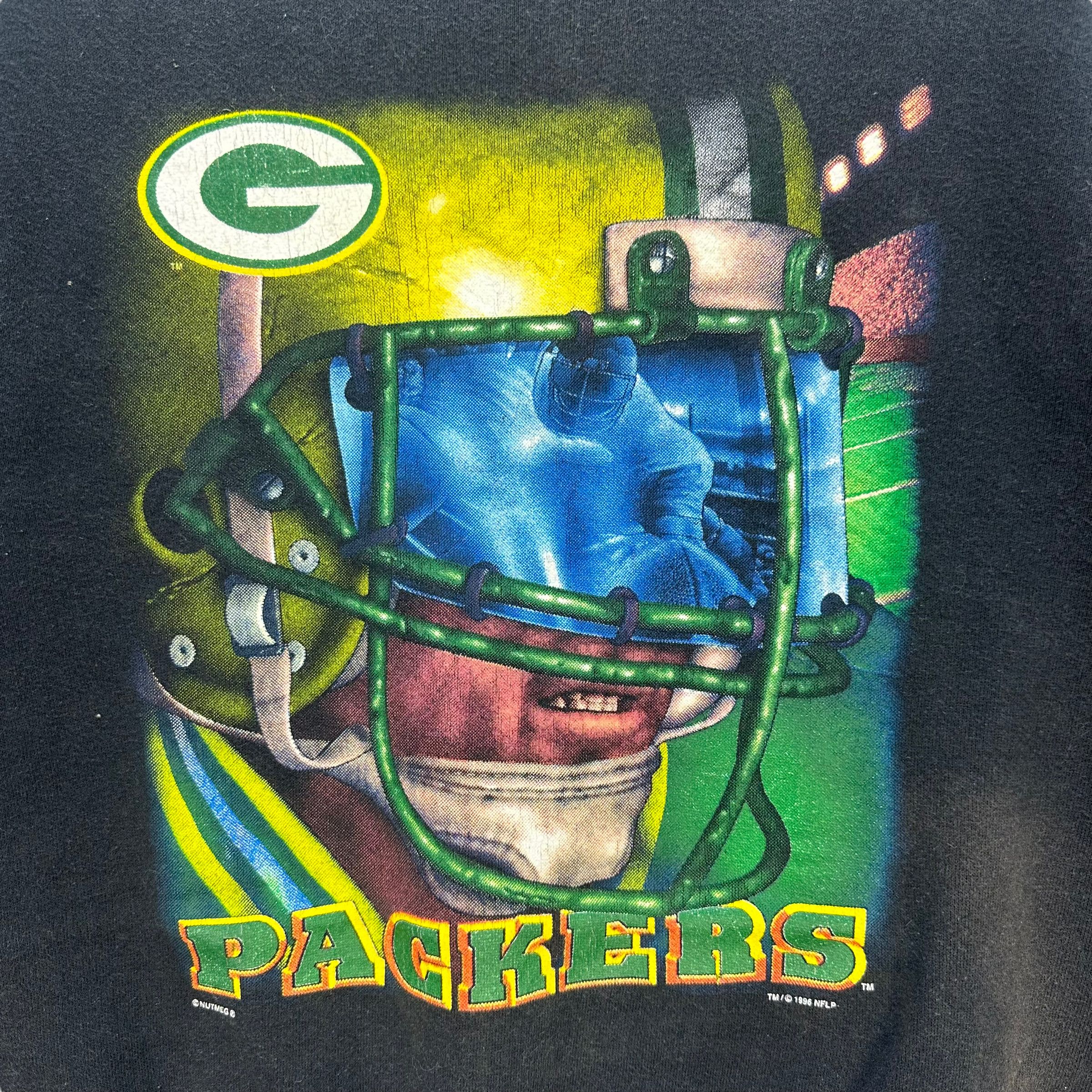NFL 96's NFL NUTMEG G PACKERS LEE SPORT SWEATSHIRTS #8529-013 Size L / US 10 / IT 46 - 3 Thumbnail