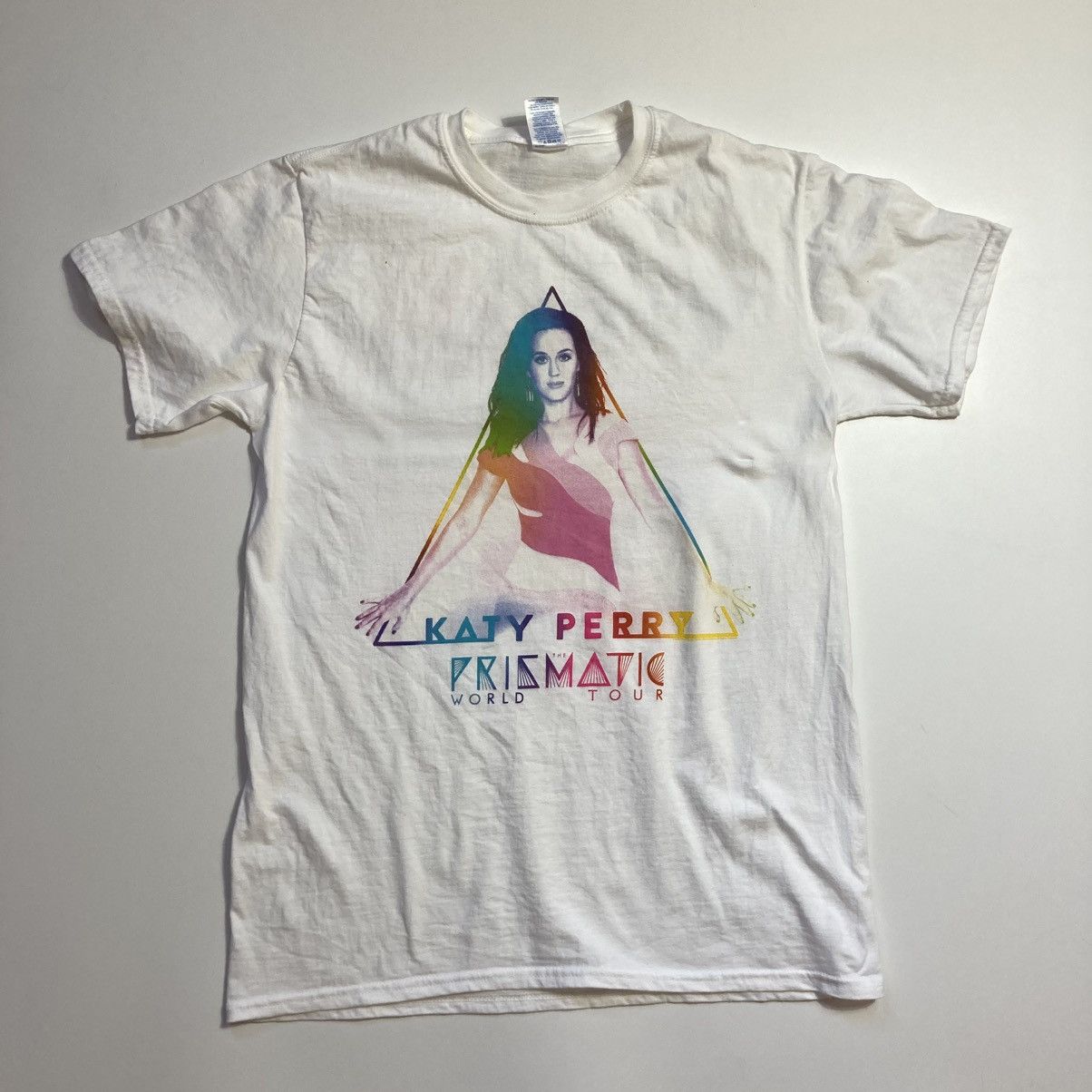 Band Tees vintage katy perry the prismatic world tour pop rock tee Size US M / EU 48-50 / 2 - 1 Thumbnail