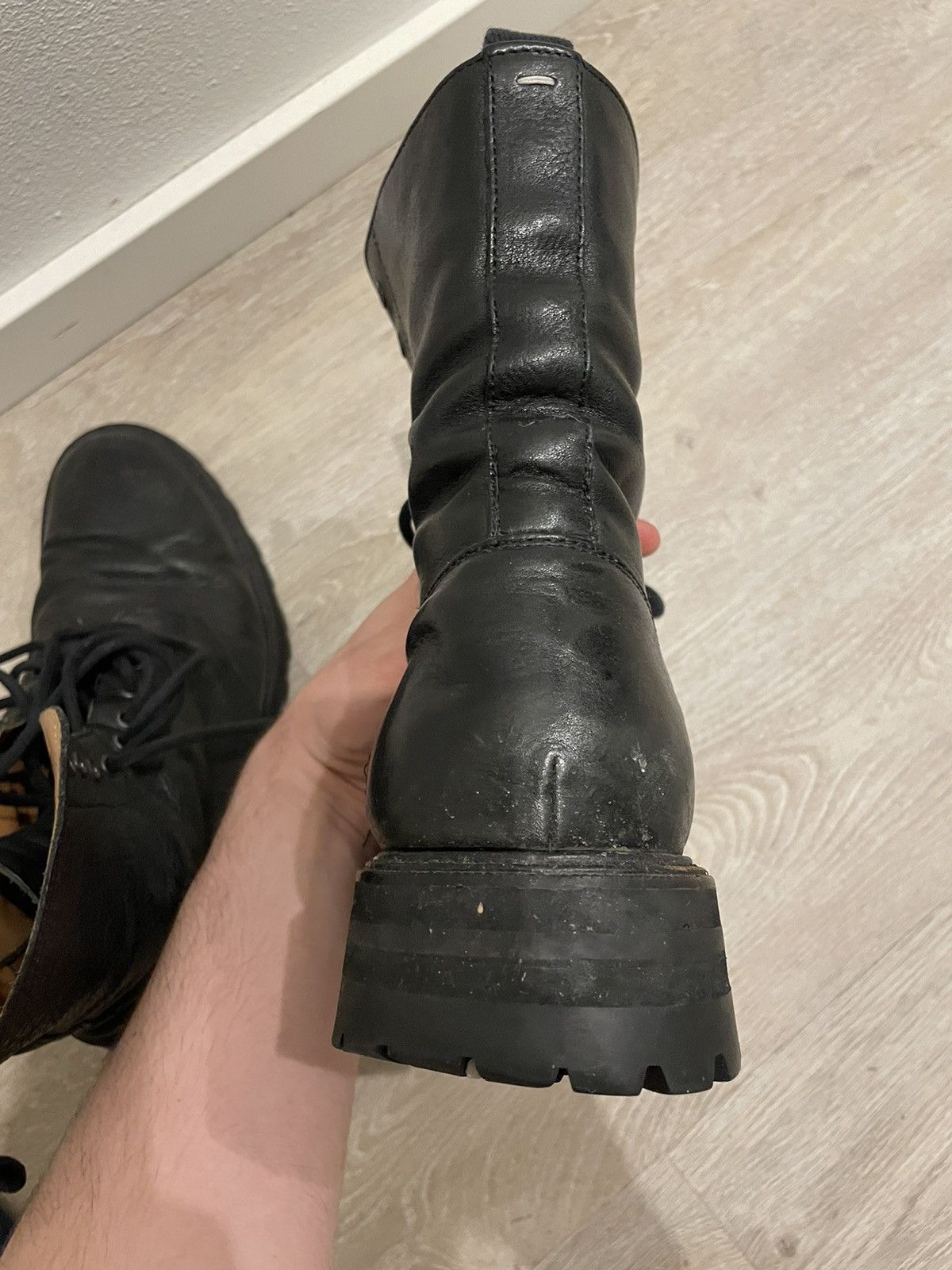 Maison Margiela Maison Margiela 2017 Combat Boots Size US 10.5 / EU 43-44 - 7 Thumbnail