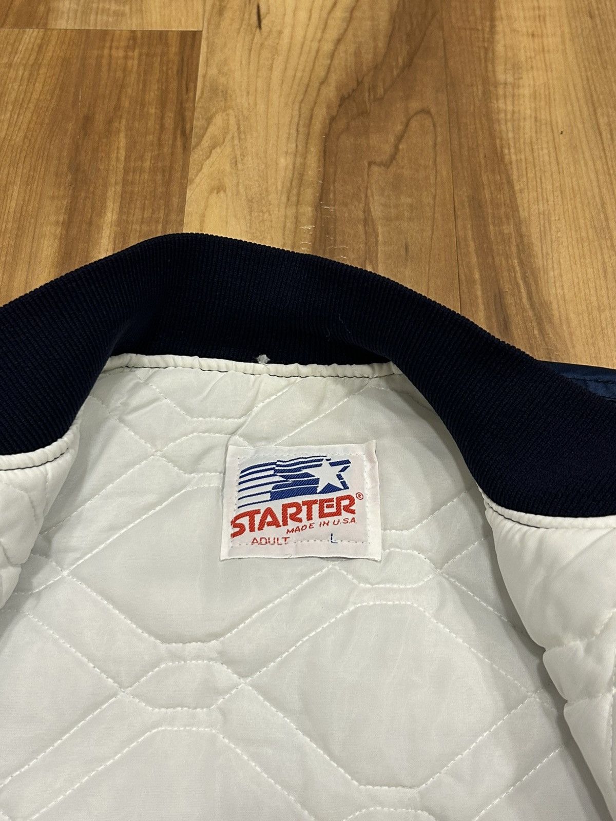 Starter Vintage Starter Auburn University Tigers Jacket Size US L / EU 52-54 / 3 - 3 Thumbnail