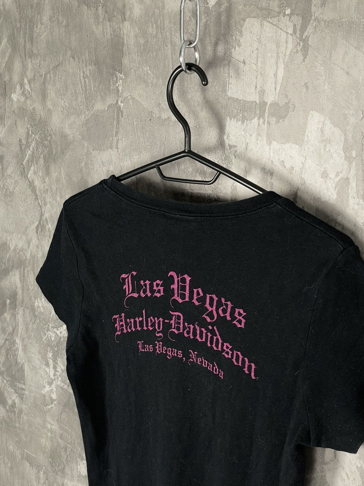 20471120 × Harley Davidson × Hysteric Glamour Vintage Y2K HARLEY DAVIDSON TANK TOP METAL GRUNGE LOGO Size M / US 6-8 / IT 42-44 - 10 Thumbnail