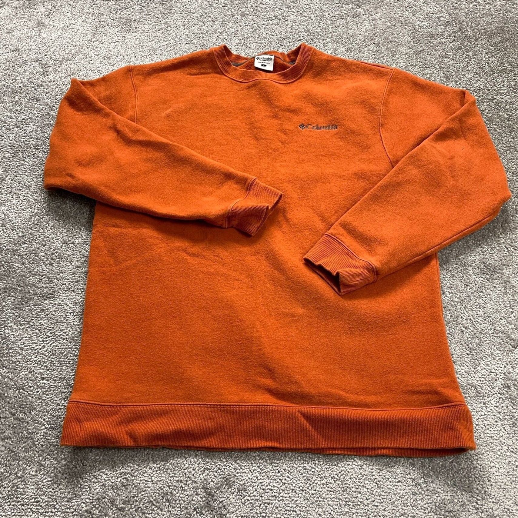 Vintage Columbia Pullover Sweatshirt Mens Large Orange Crew Neck Fleece Active Outdoor Casual Outdoorwear Pullover Sweatshirt Mens L Orange Columbia Size US L / EU 52-54 / 3 - 2 Thumbnail