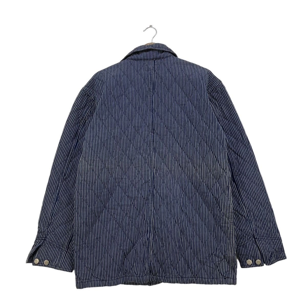 Japanese Brand Hikory Stripe Recipro Jacket Quilted Size US M / EU 48-50 / 2 - 2 Thumbnail