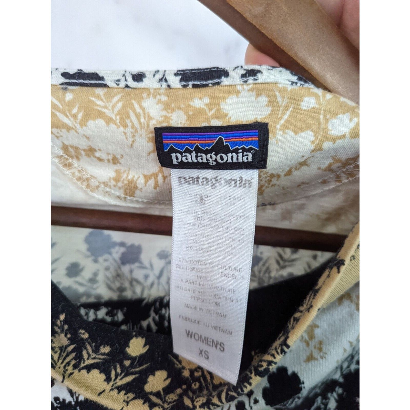 Patagonia Patagonia Dress Womens XS Brown Mini Half Sleeve Organic Size XS / US 0-2 / IT 36-38 - 3 Thumbnail