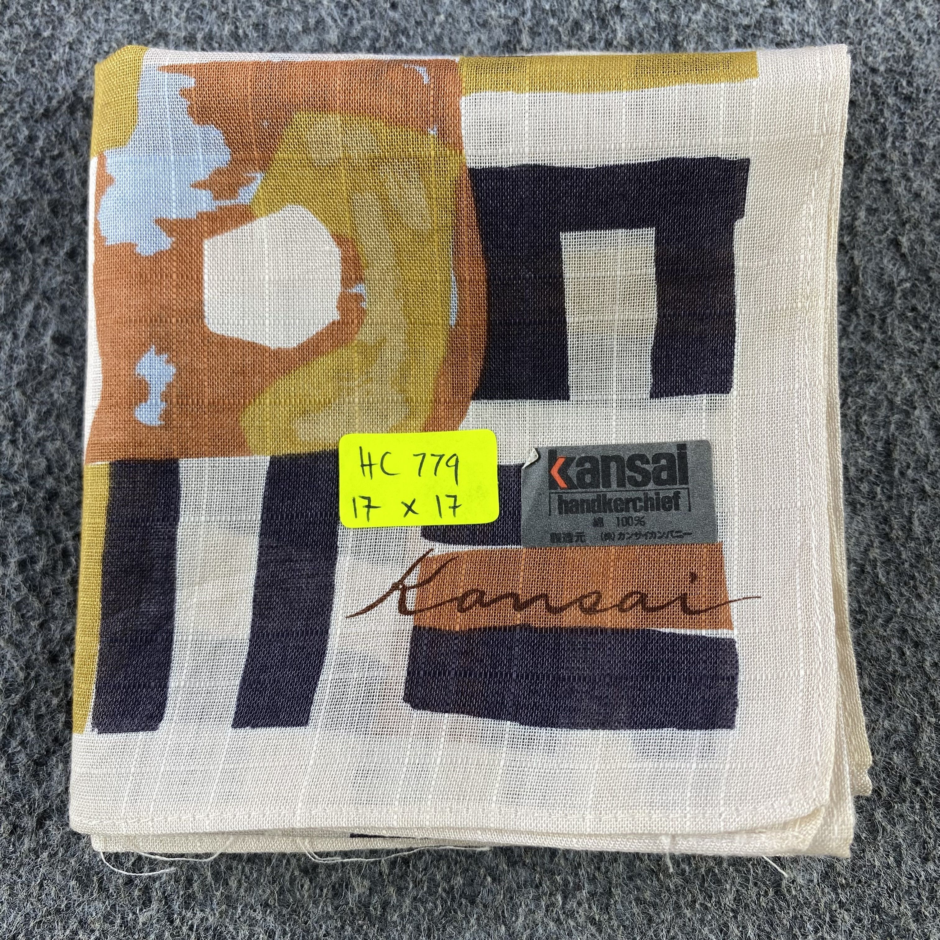 Kansai Yamamoto Kansai Yamamoto Handkerchief/Neckerchief/Bandana HC779 Size ONE SIZE - 6 Thumbnail