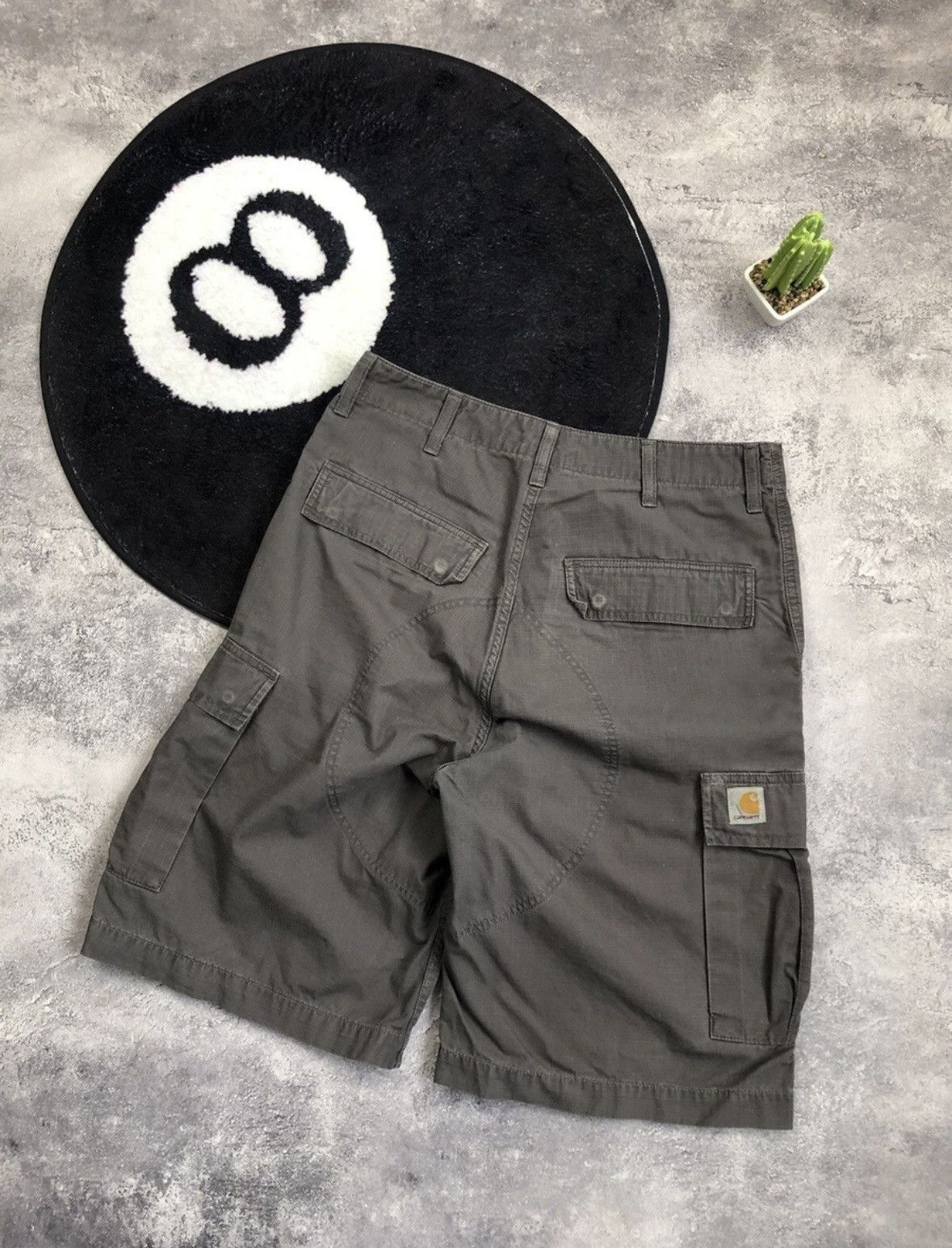 Carhartt CARHARTT Vintage Streetwear Cargo Shorts Mini Logo Hype Size US 29 - 1 Thumbnail