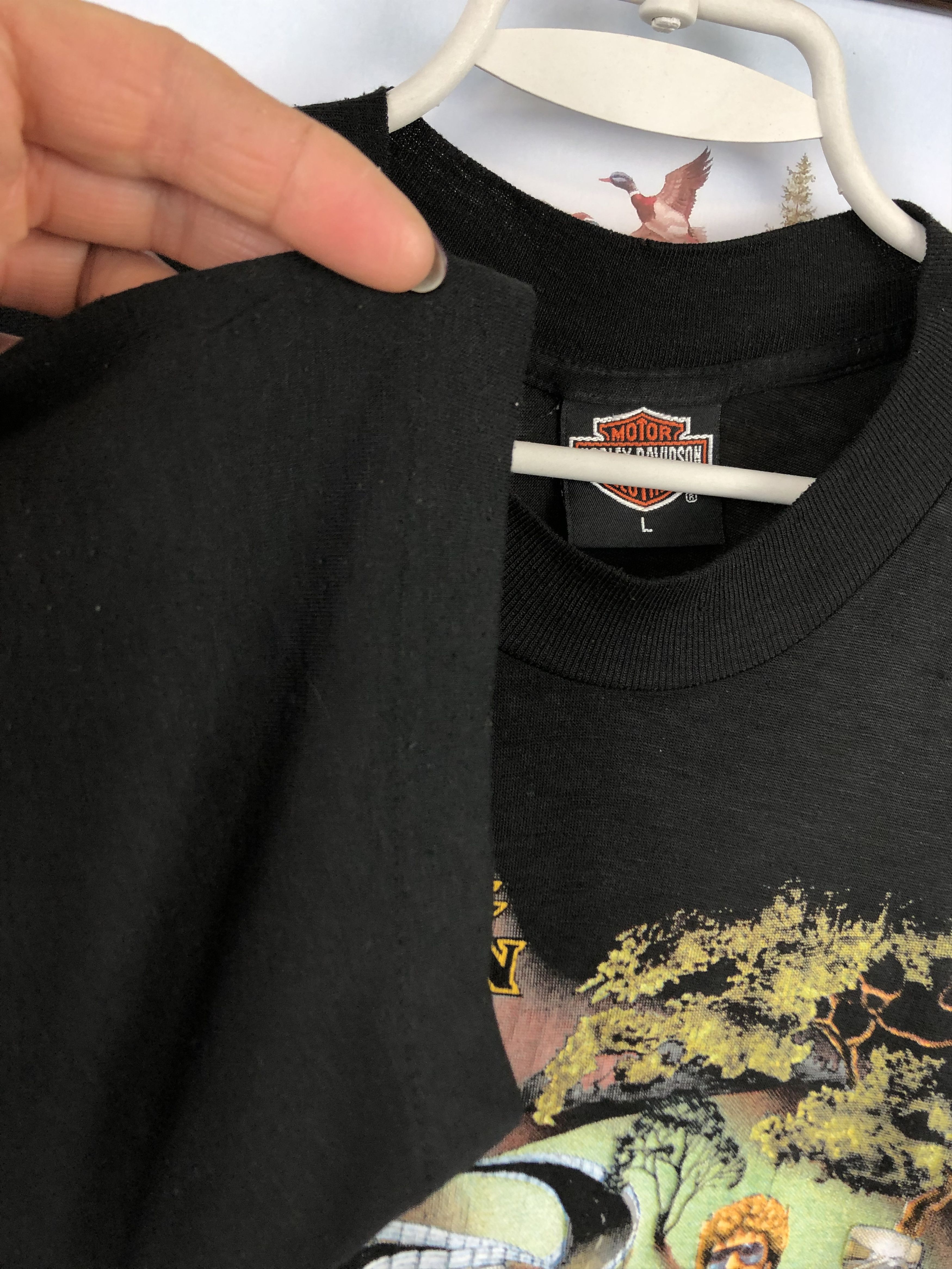 Harley Davidson Vintage Harley Davidson Biker Earth Wizard 3D Emblem Tee Size US L / EU 52-54 / 3 - 10 Thumbnail