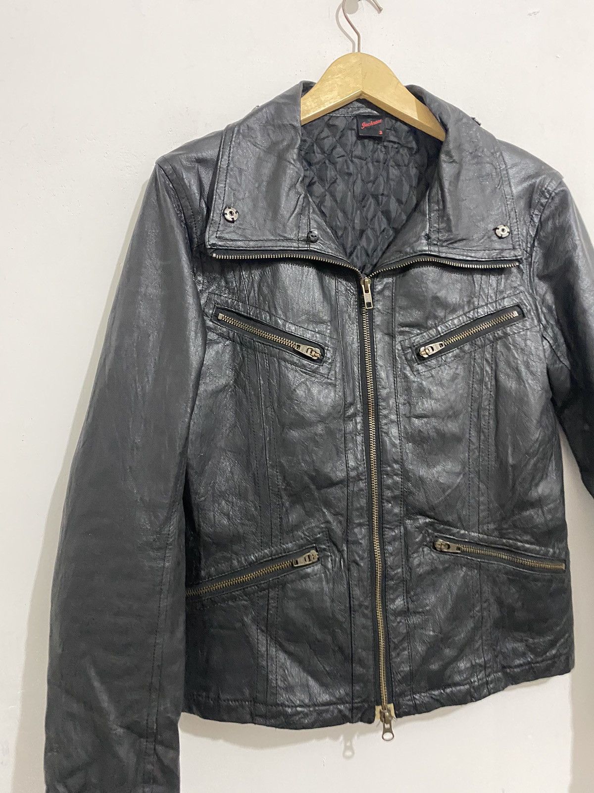 If Six Was Nine 💸BINDINGOFFER💸Jack Roses Leather Jacket Bikers Ifsix Lgb Size US M / EU 48-50 / 2 - 3 Thumbnail